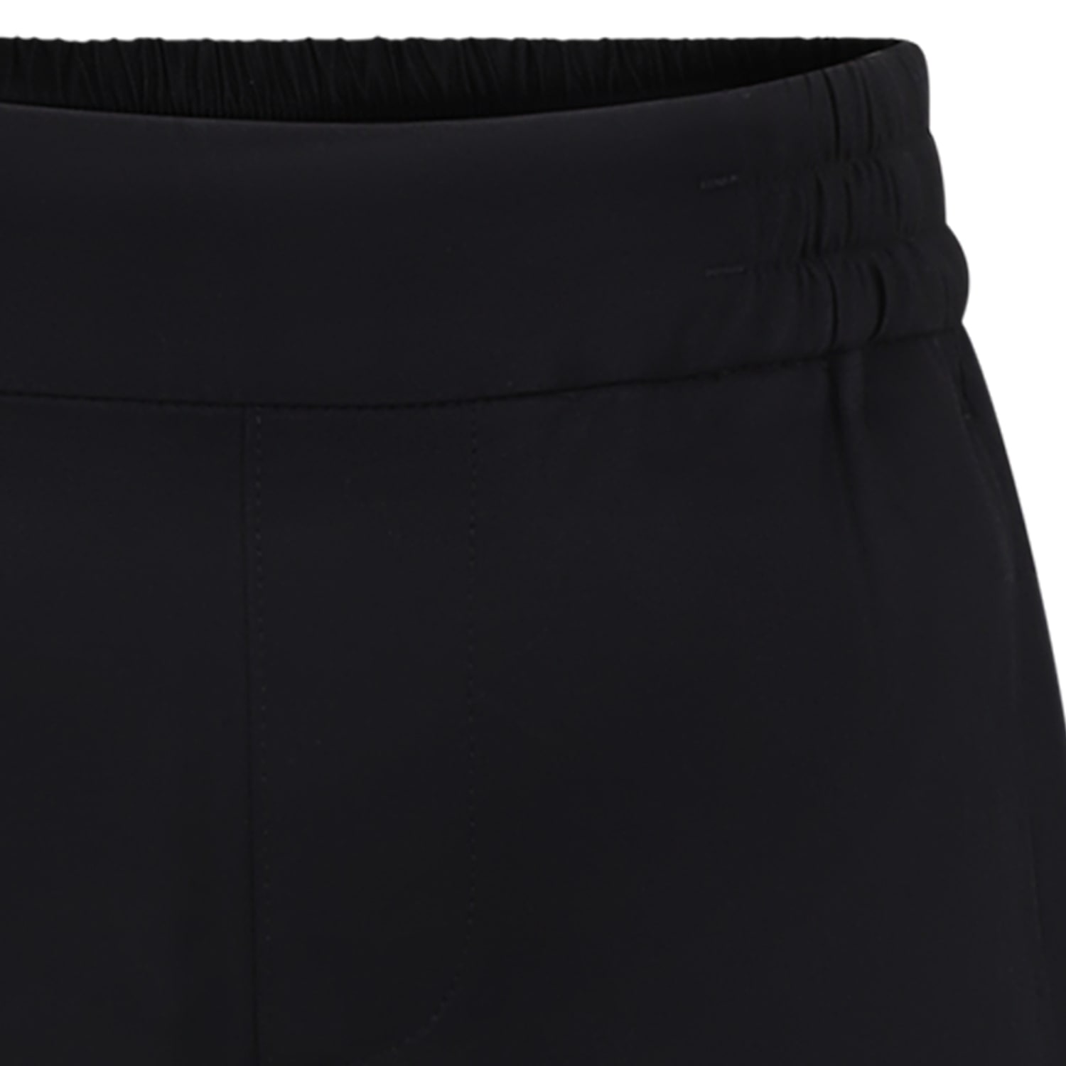 Shop Burberry Black Shorts For Boy With Embroidery