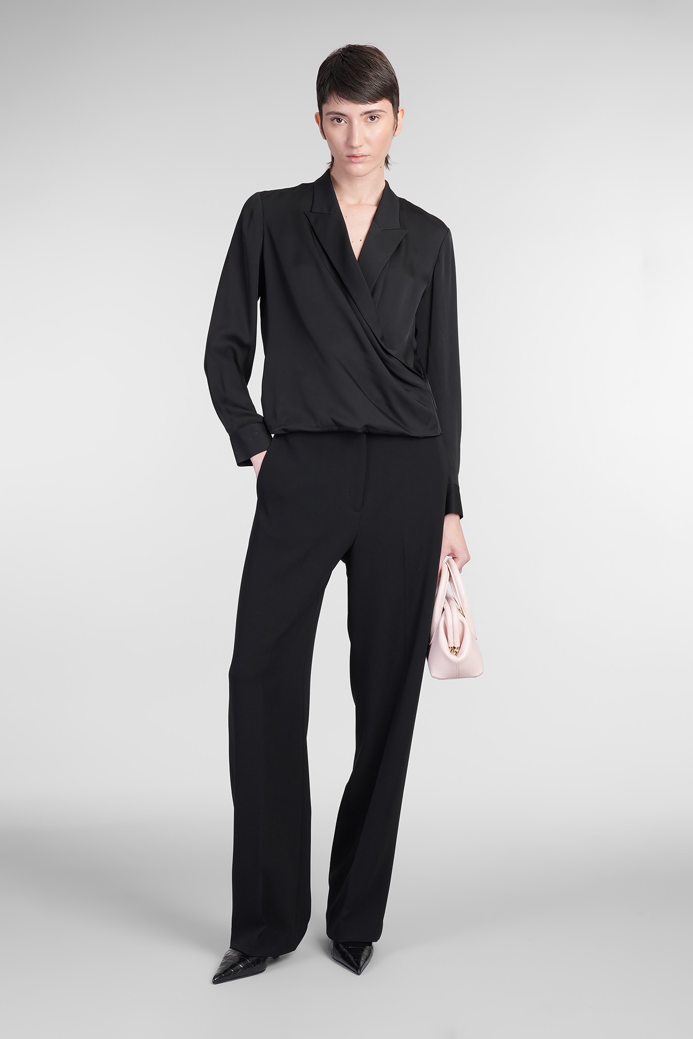 Theory Blouse In Black