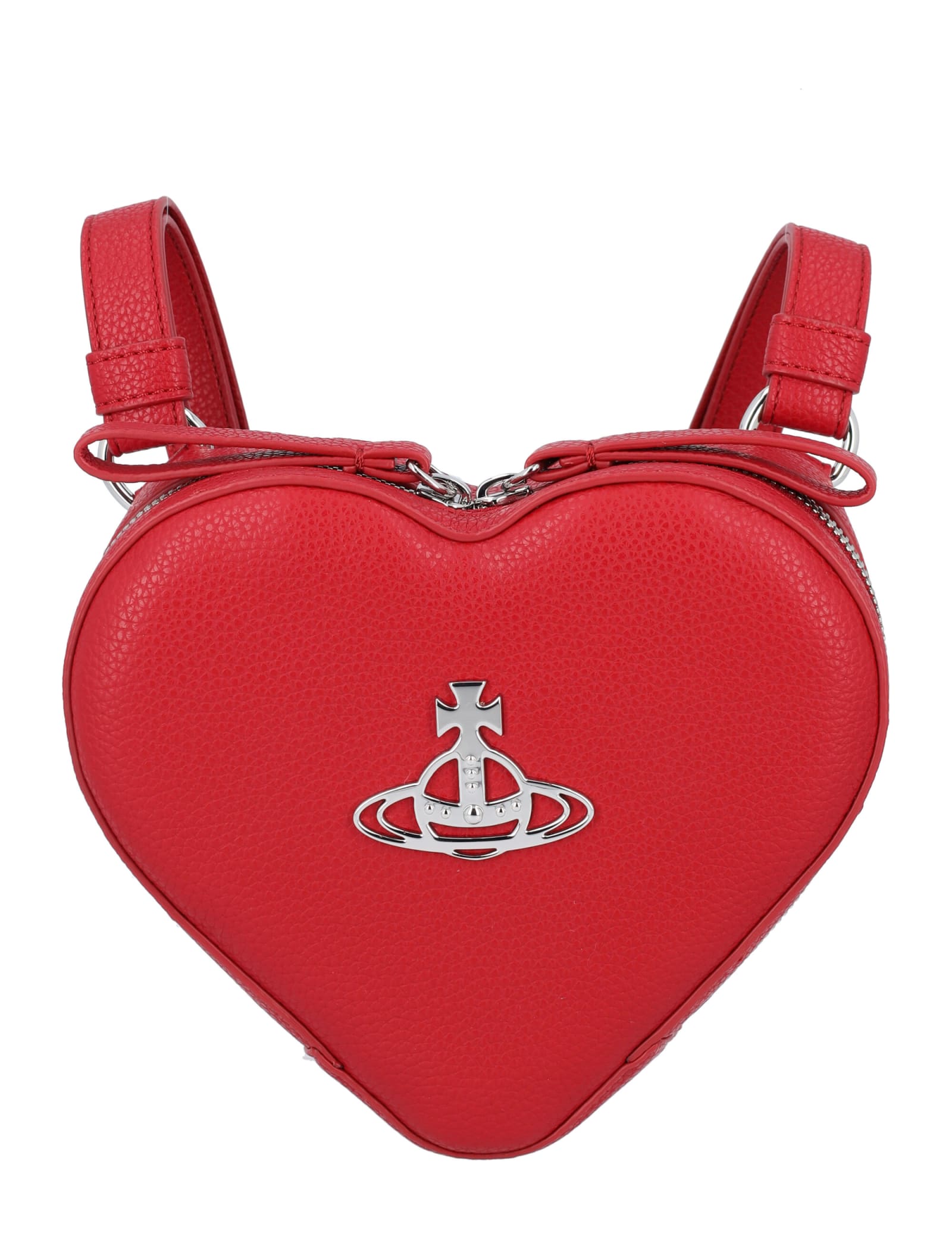Cross body bags Vivienne Westwood - Johanna Heart crossbody bag in red -  4303001801229H401
