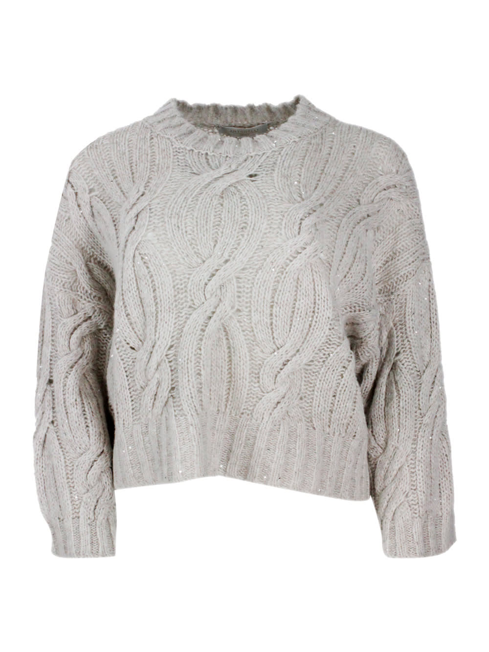 Shop Antonelli Sweater In Beige Light