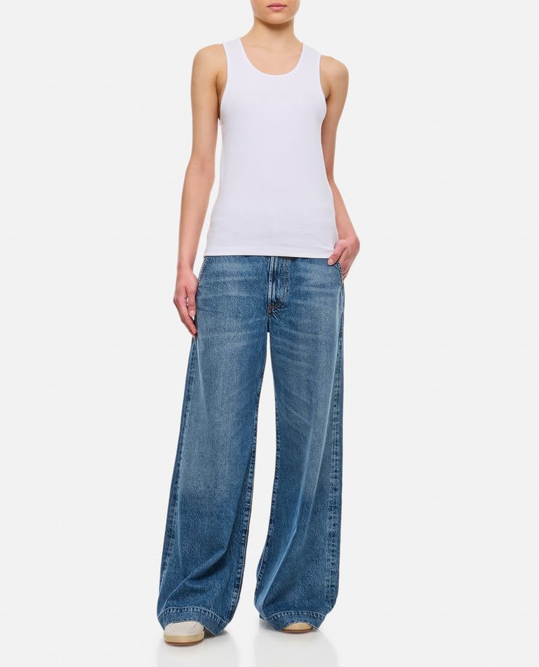 Shop Citizens Of Humanity Beverly Denim Pants In Blue