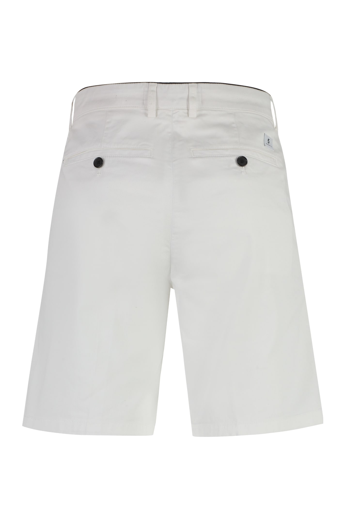 Shop Department Five Tim Cotton Bermuda Shorts In White