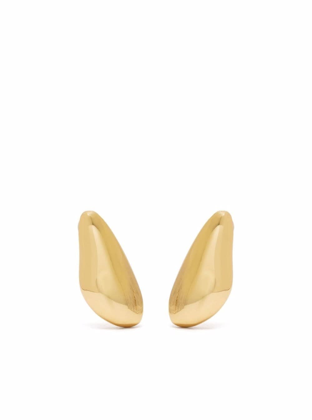 Federica Tosi Lobo Drop Brass Earrings