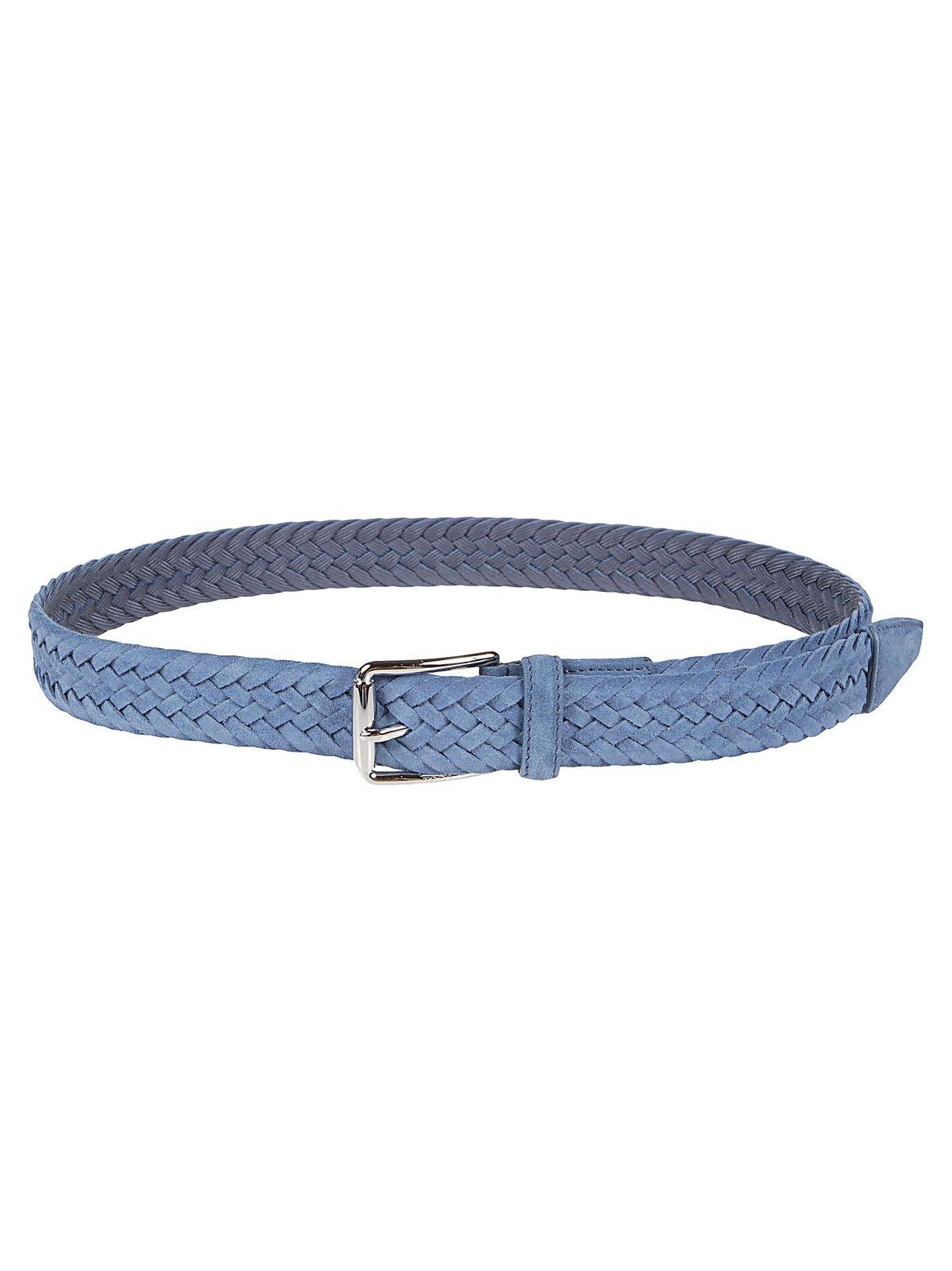 Shop Tod's Braided Buckled Belt