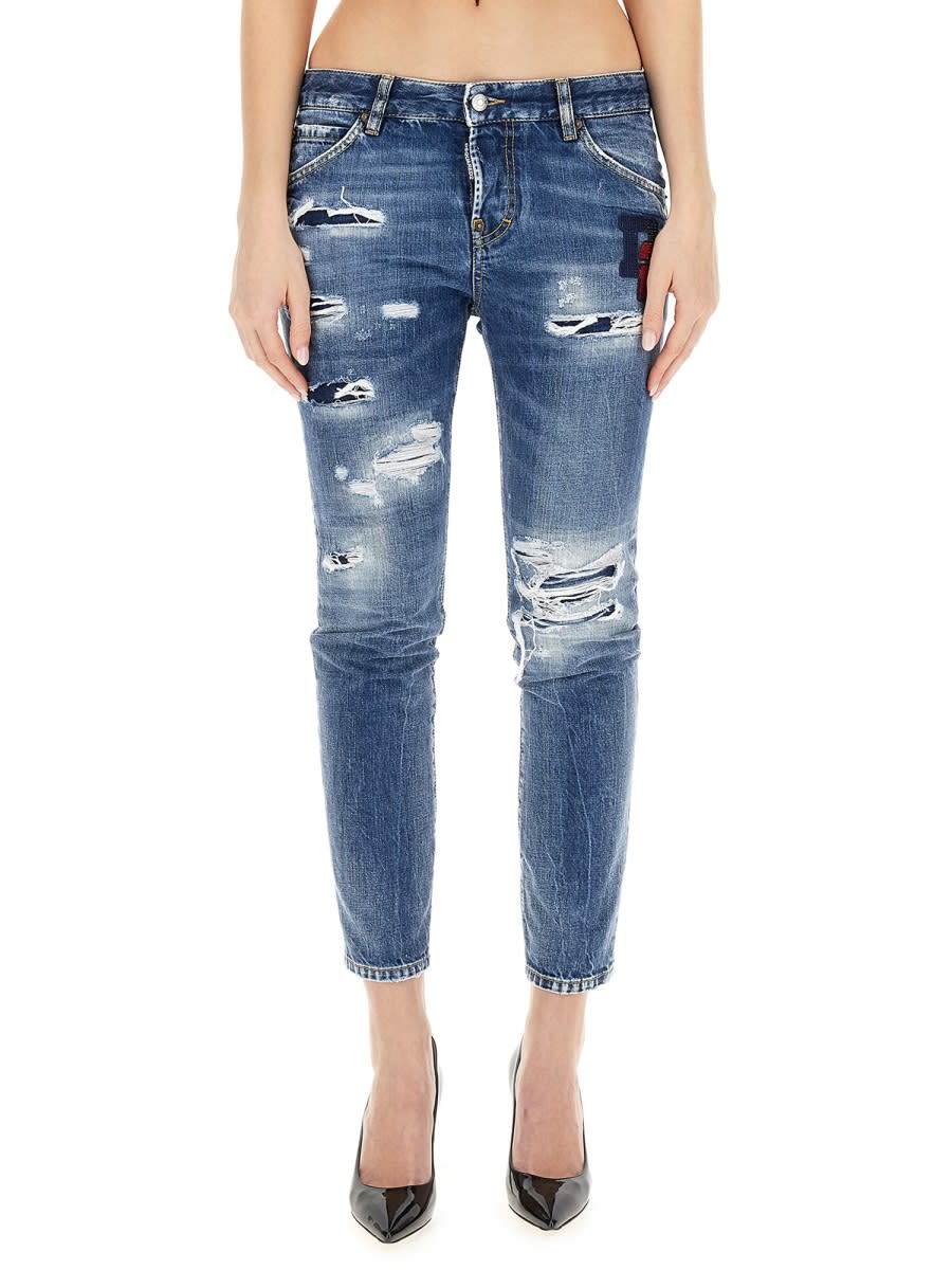 Dsquared2 Cool Girl Jeans In Denim