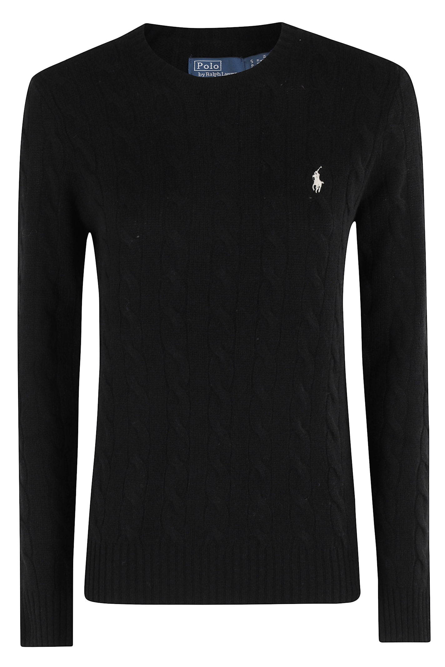 Polo Ralph Lauren Long Sleeve Stretch Woven Julianna Pullover In Black