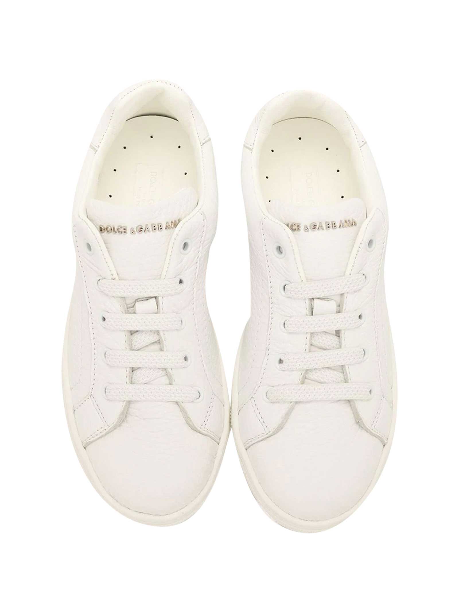 Shop Dolce & Gabbana White Sneakers In Bianco