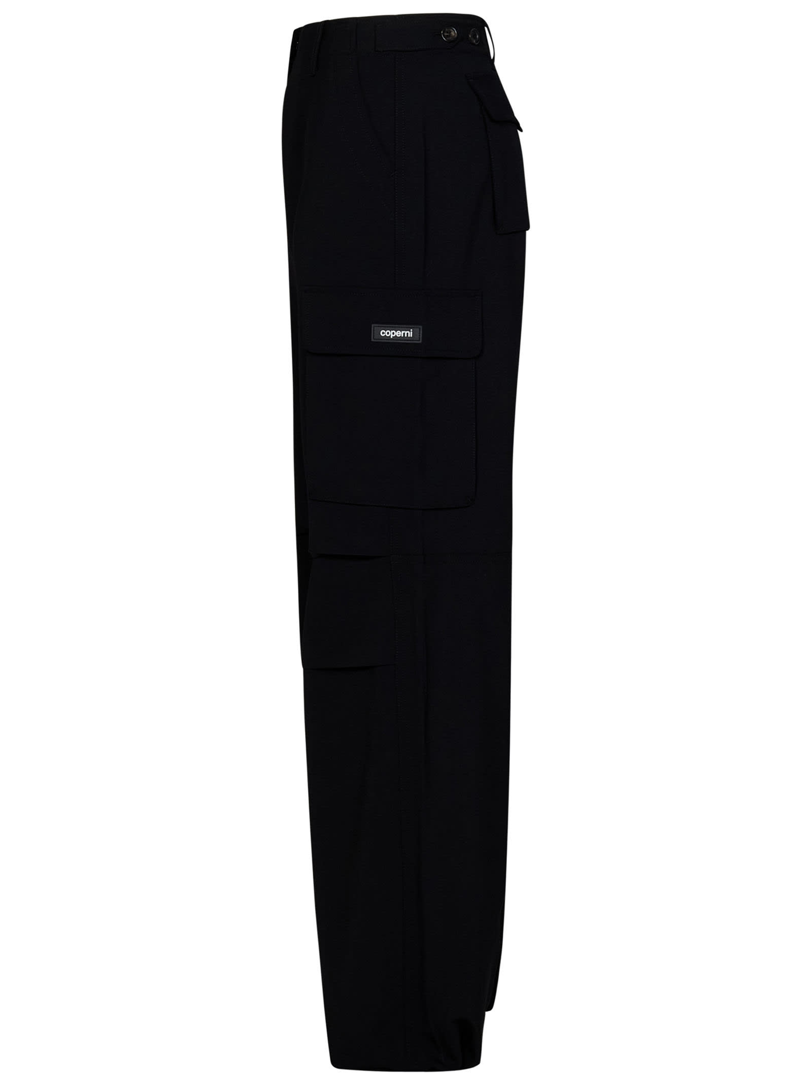 Shop Coperni Trousers Pants In Black