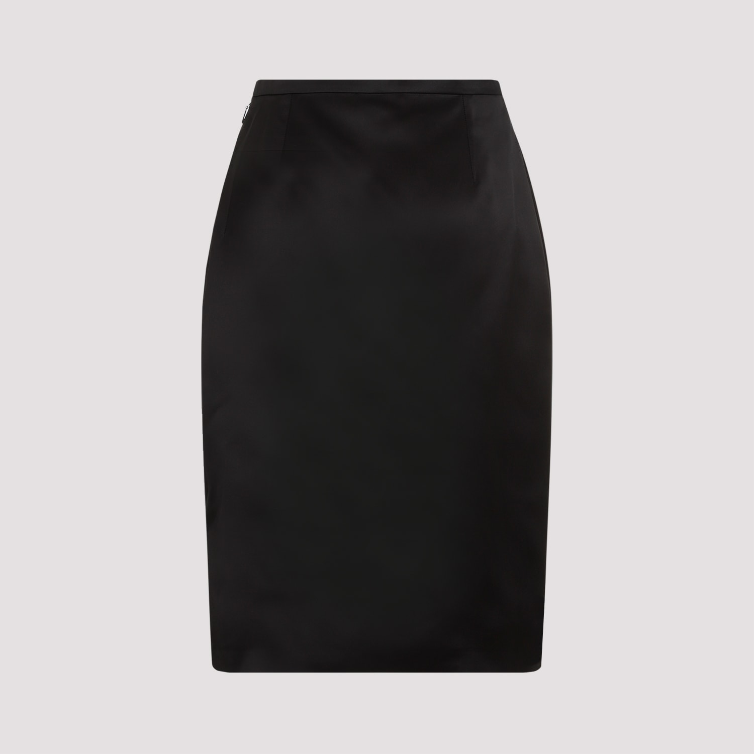 Shop Saint Laurent Skirt In Noir