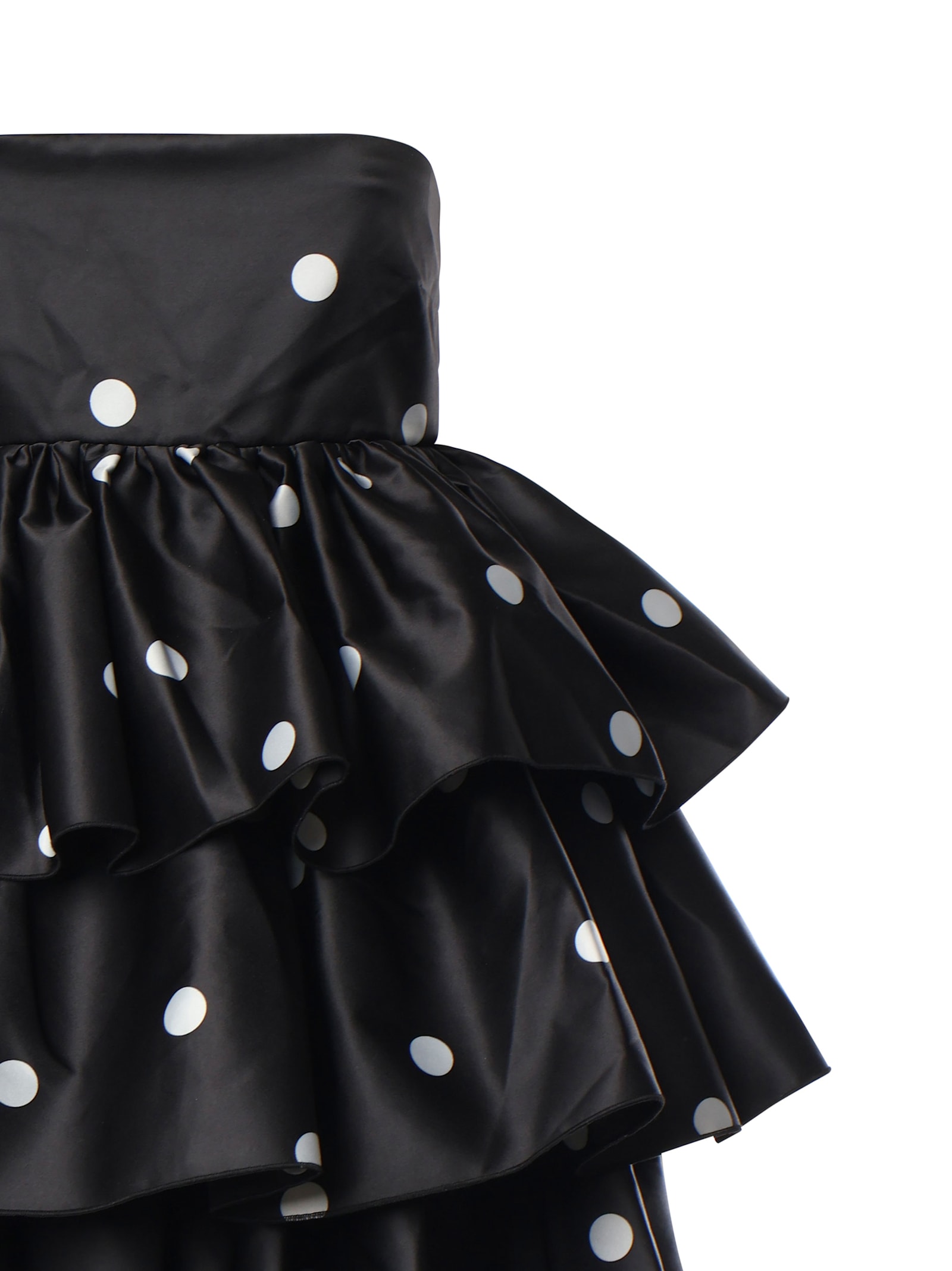 Shop Rotate Birger Christensen Big Flower Short Dress In Black