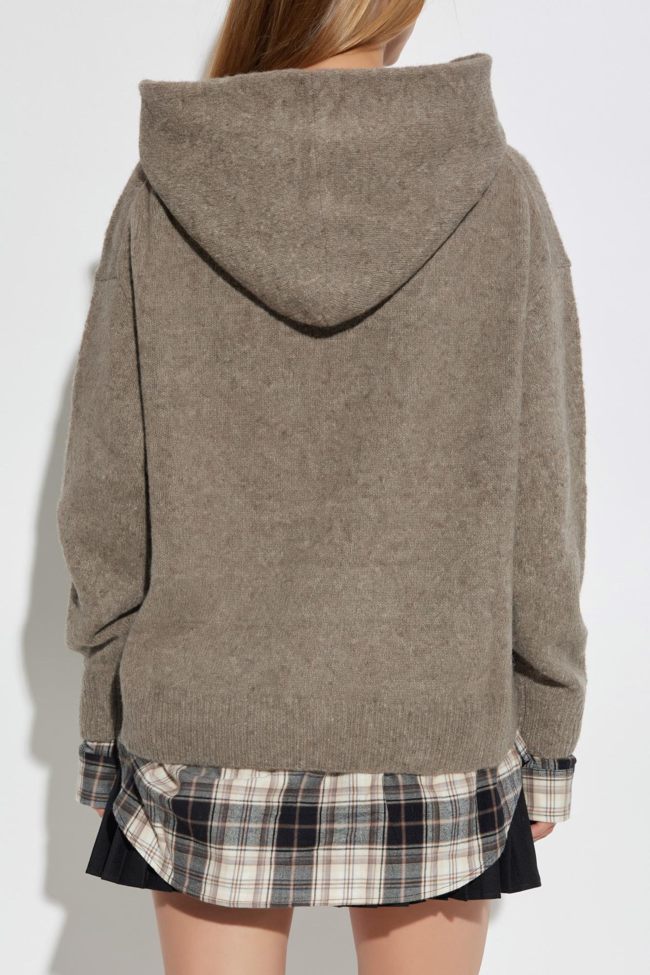 Acne Studios Wool Sweatshirt In Multi