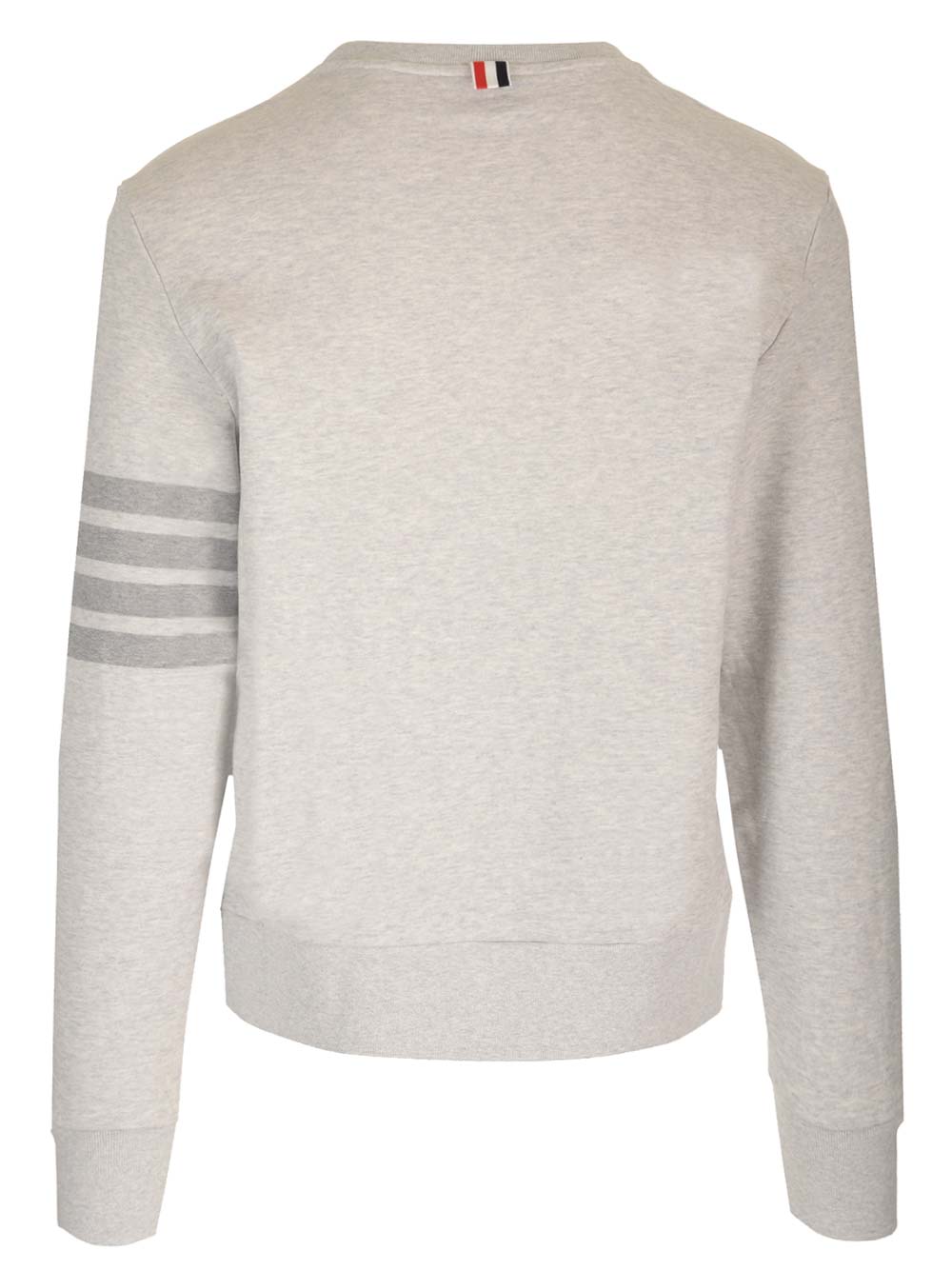 Shop Thom Browne Grey 4-bar Sweatshirt