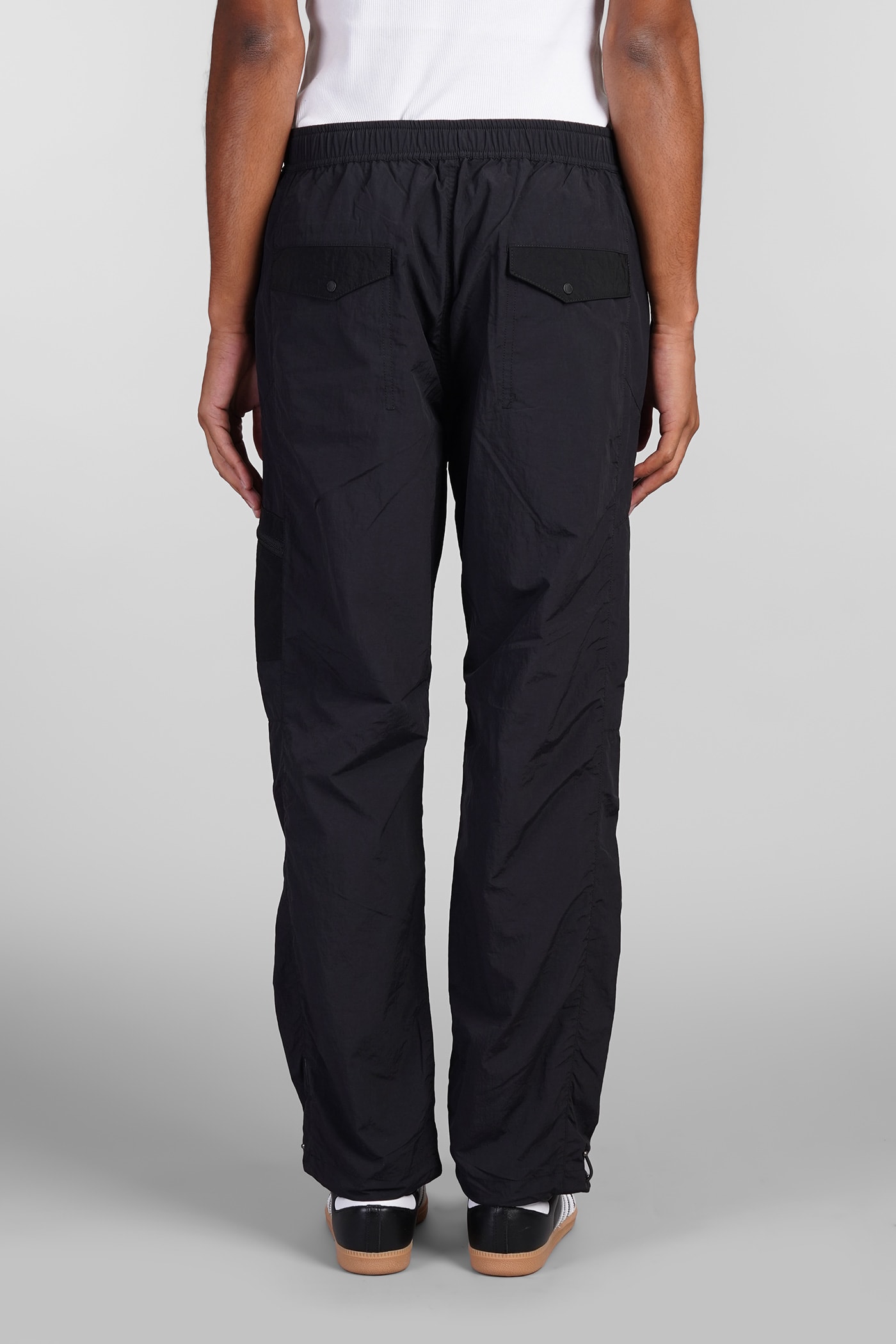 MAHARISHI PANTS IN BLACK NYLON 