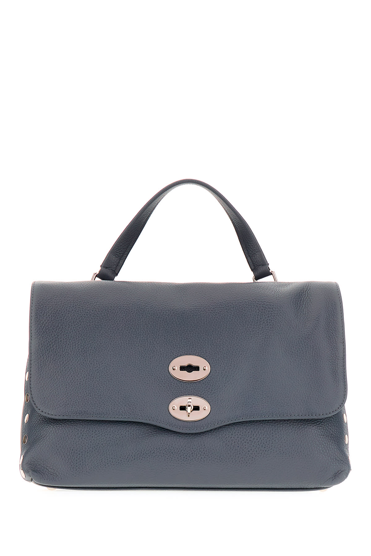 Shop Zanellato Air Force Blue Postina Daily Handbag In Z0530