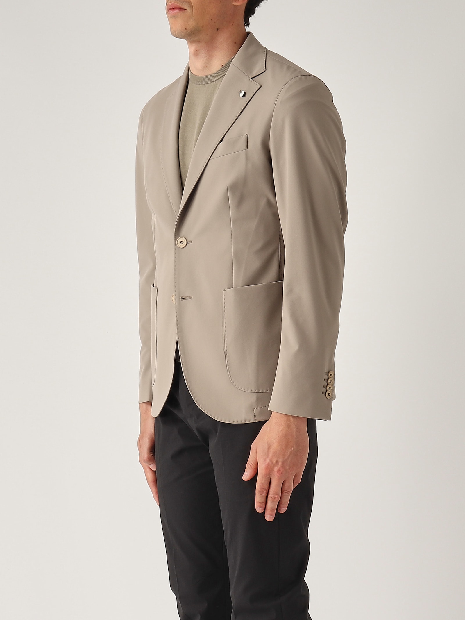 L.b.m 1911 Regolare Tecnica Blazer In Brown