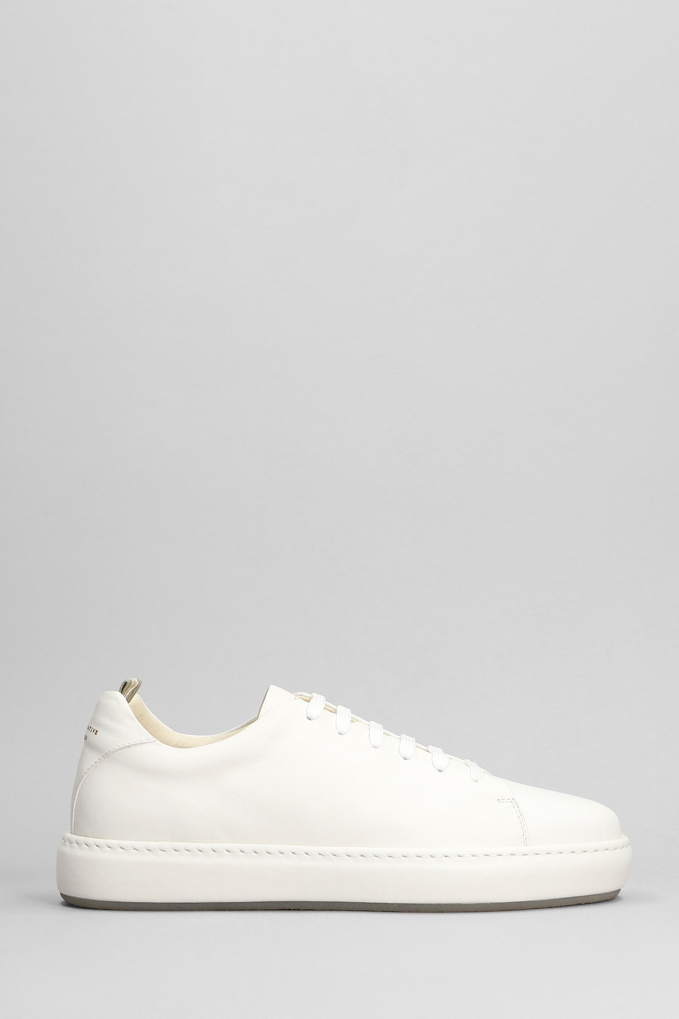 Officine Creative Covered 001 Trainers In White Leather