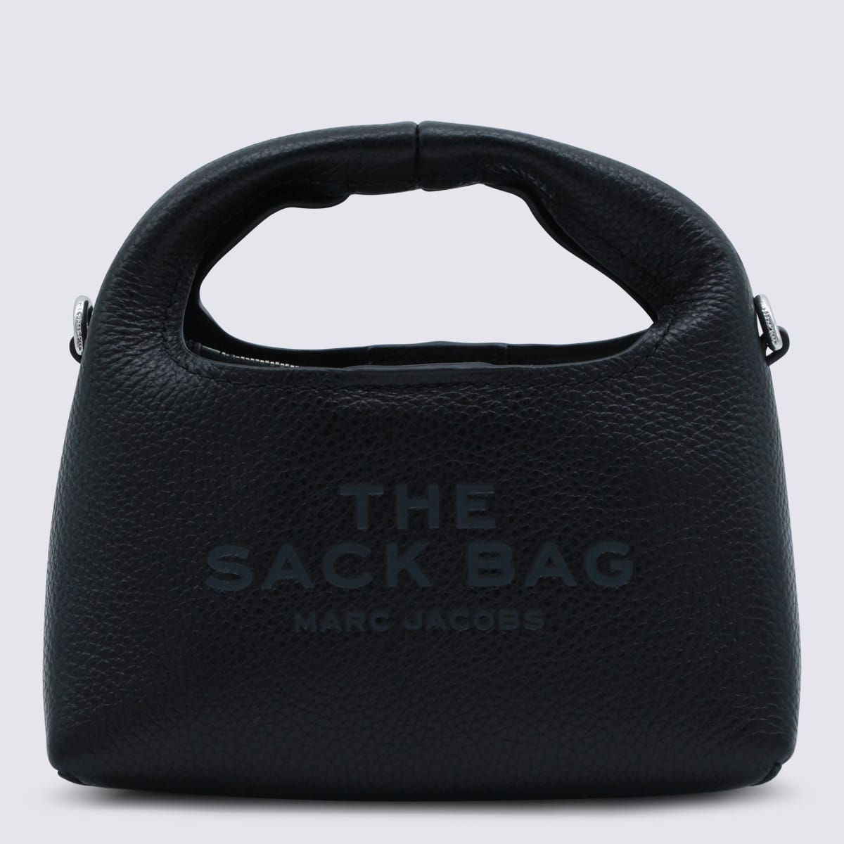 Marc Jacobs Black Leather The Micro Crossbody Sac In Black