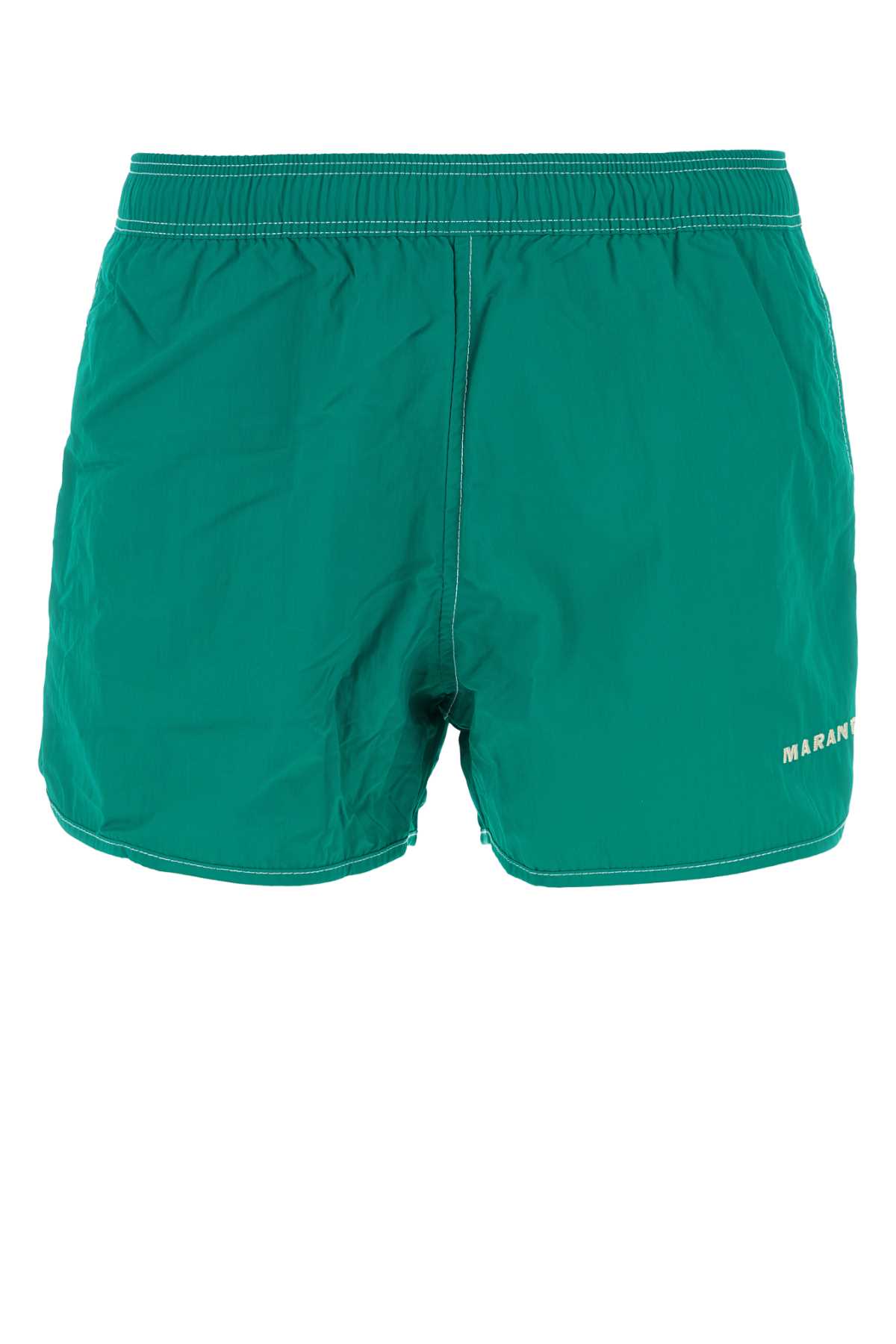 Emerald Green Nylon Vicente Swimming Shorts
