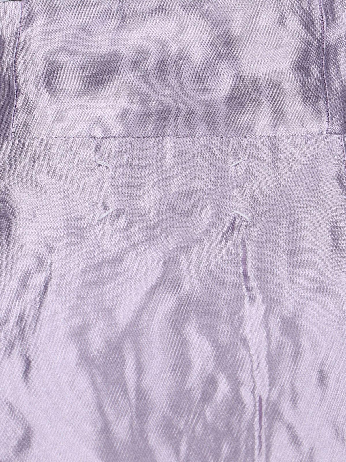 Shop Maison Margiela Draped Detailed Midi Skirt