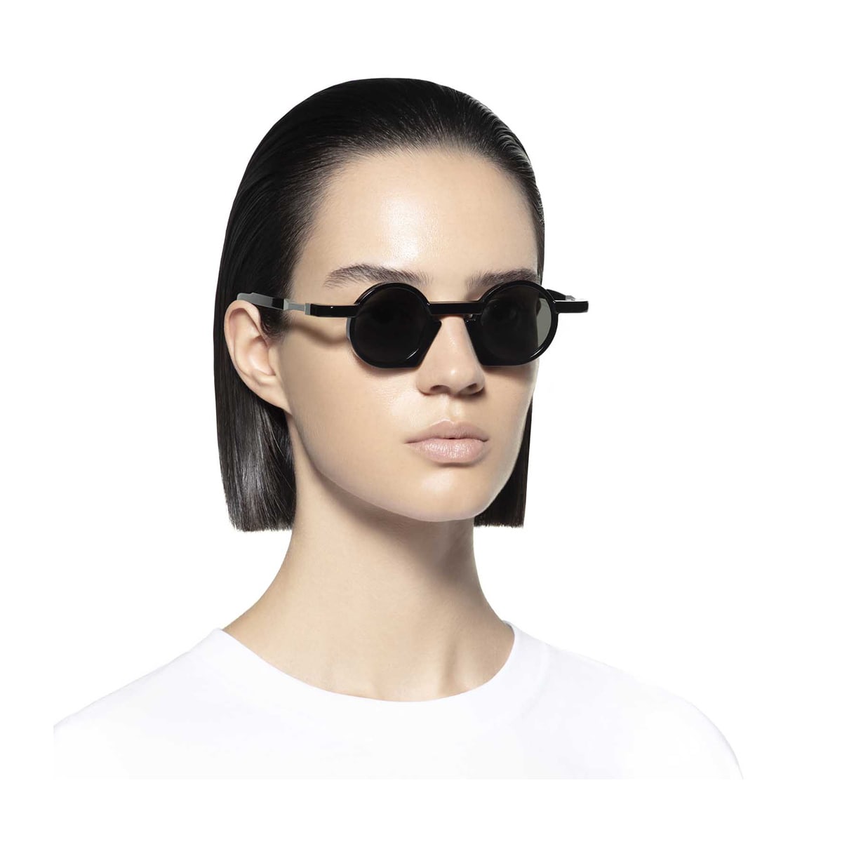 Shop Vava Bl0043 Black Label Black Sunglasses In Nero