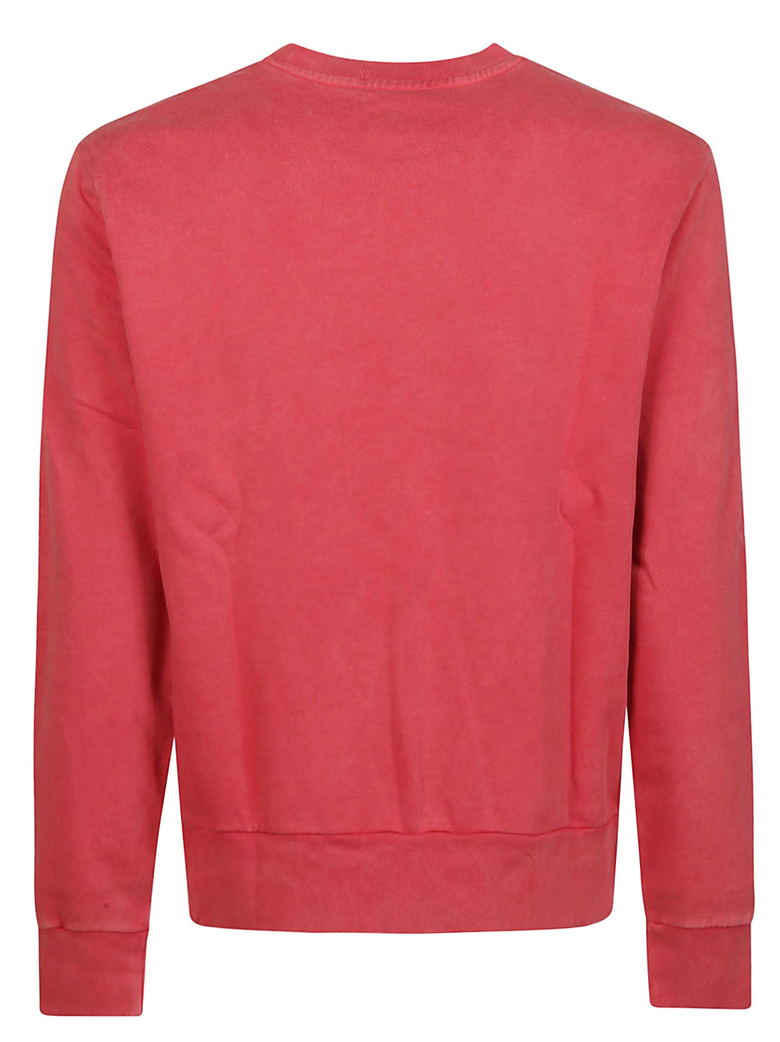 Shop Polo Ralph Lauren Terry Sweatshirt In Post Red