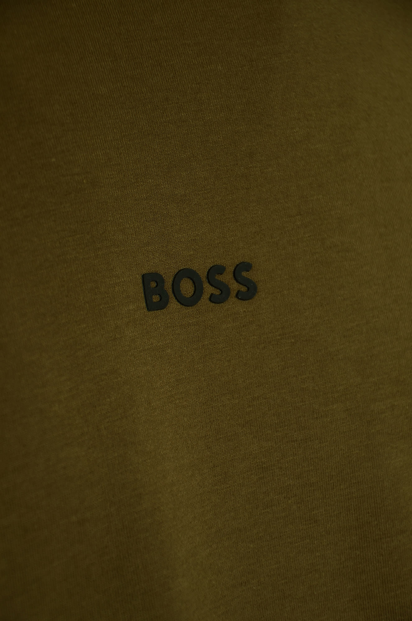 Shop Hugo Boss Logo T-shirt In Open Grey