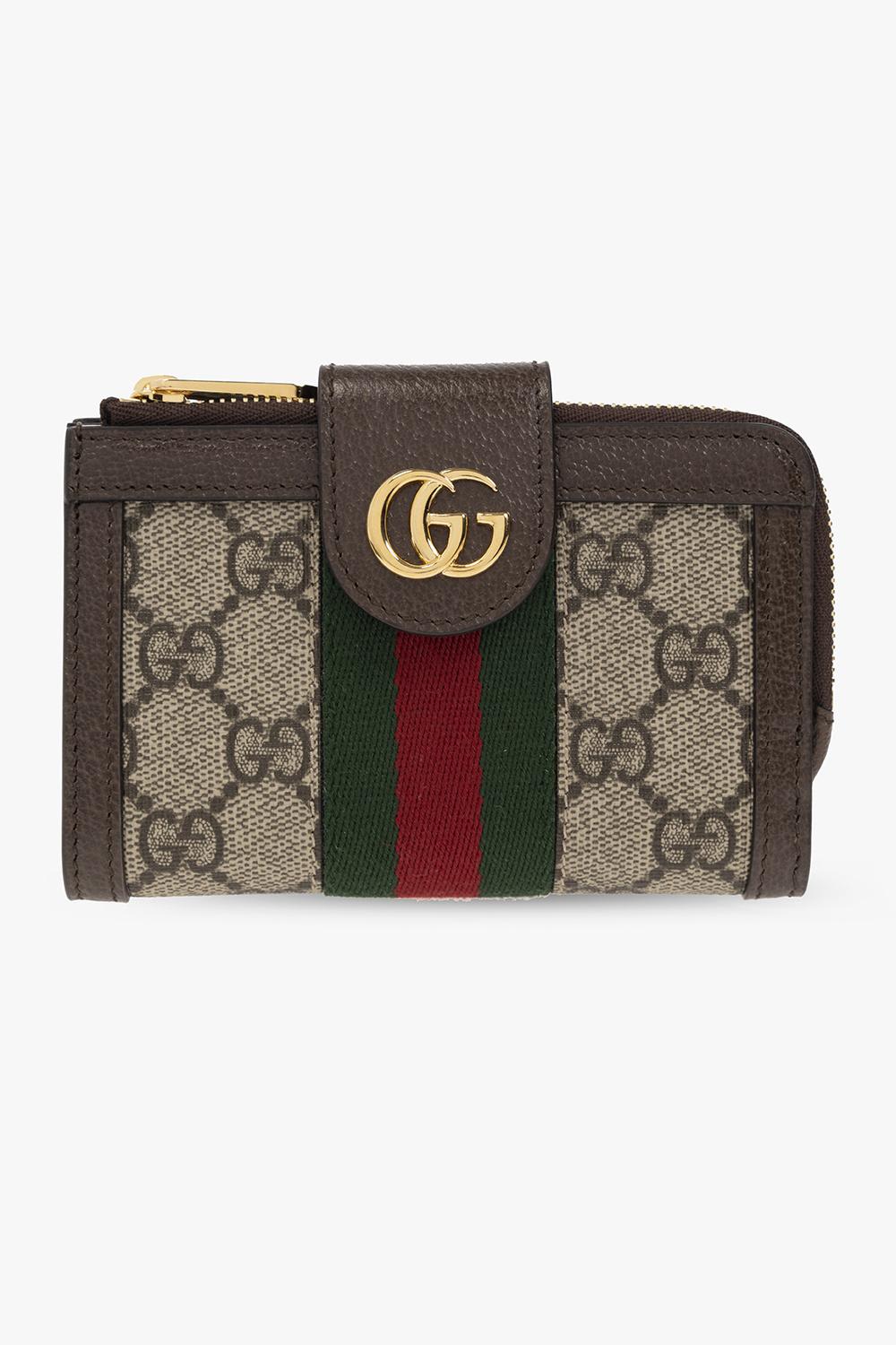 Gucci Ophidia Wallet In Brown