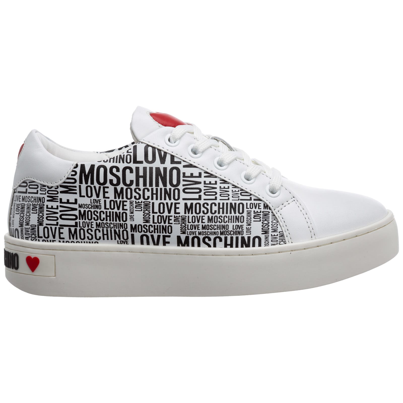 Buy Love Moschino Cassetta Sneakers online, shop Love Moschino shoes with free shipping