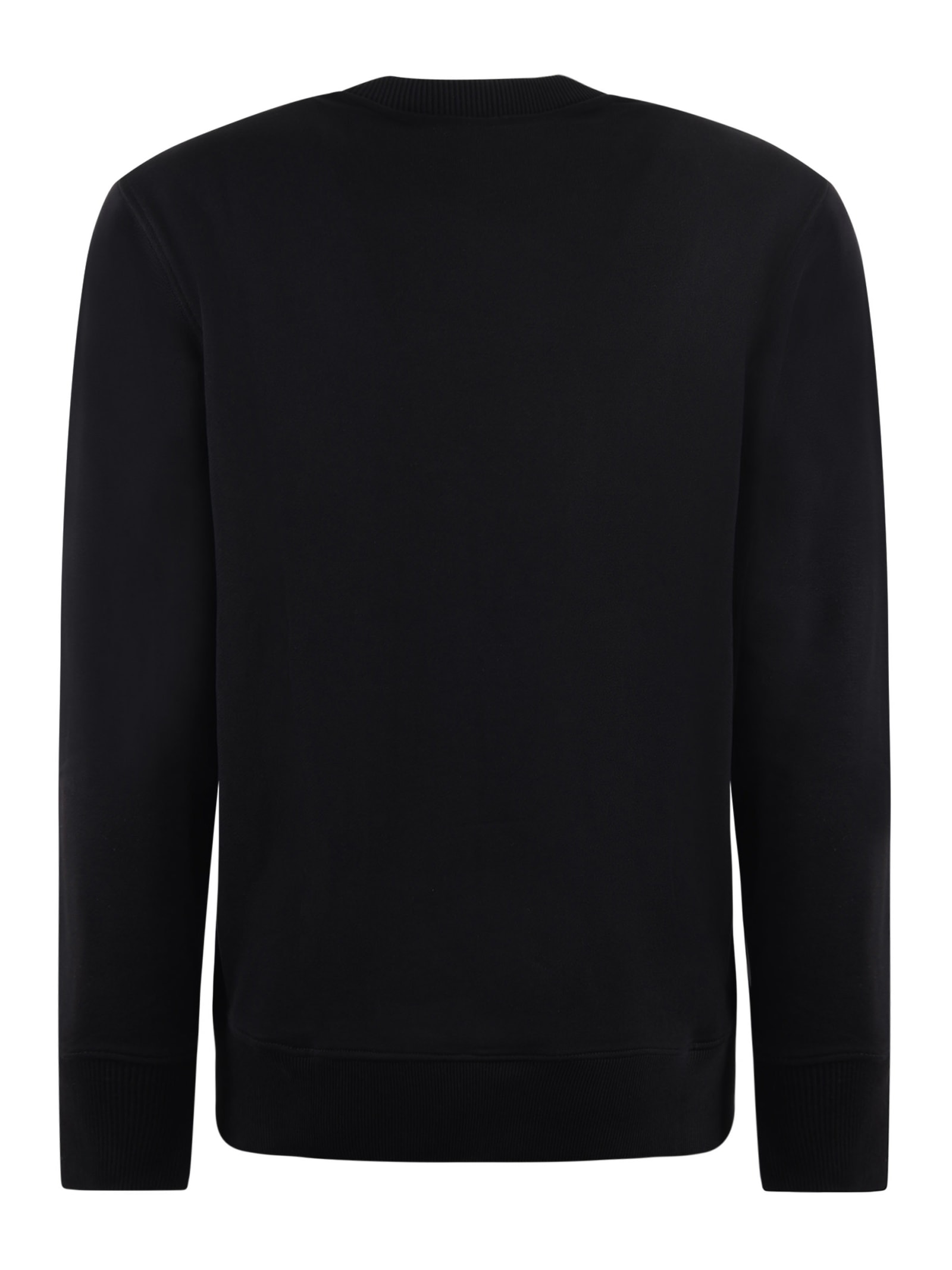 Shop Versace Jeans Couture Sweatshirt In Black