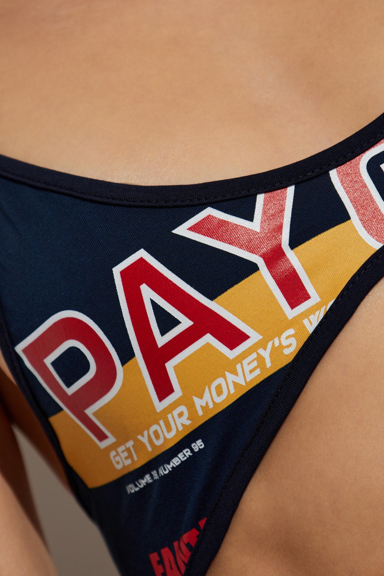 Dsquared2 Multicolour Cut-out Bodysuit Adjustable Straps In Blue