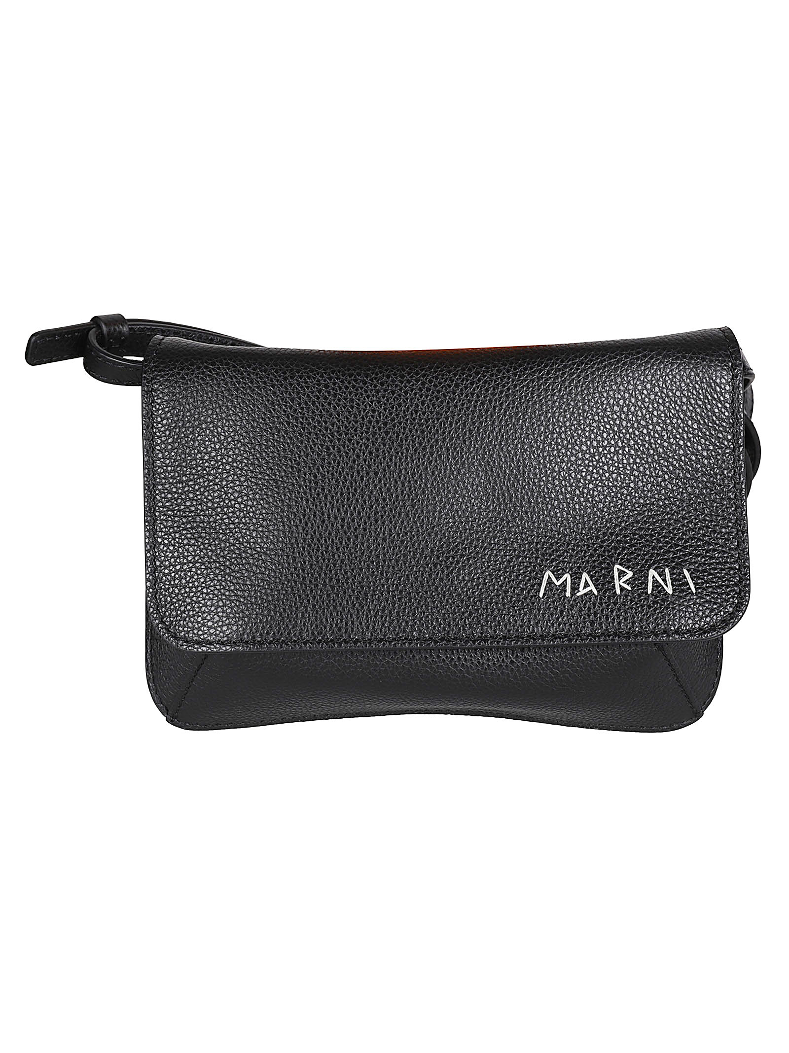 Logo Flap Shoulder Bag