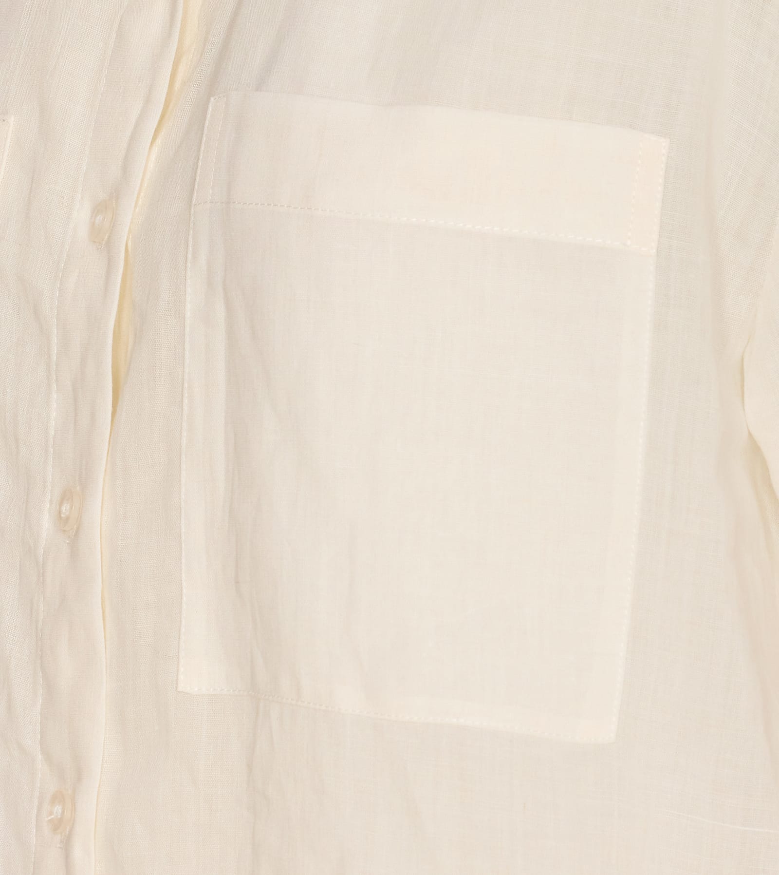 Liu •jo Shirt With Chest Pockets And Collared Neck