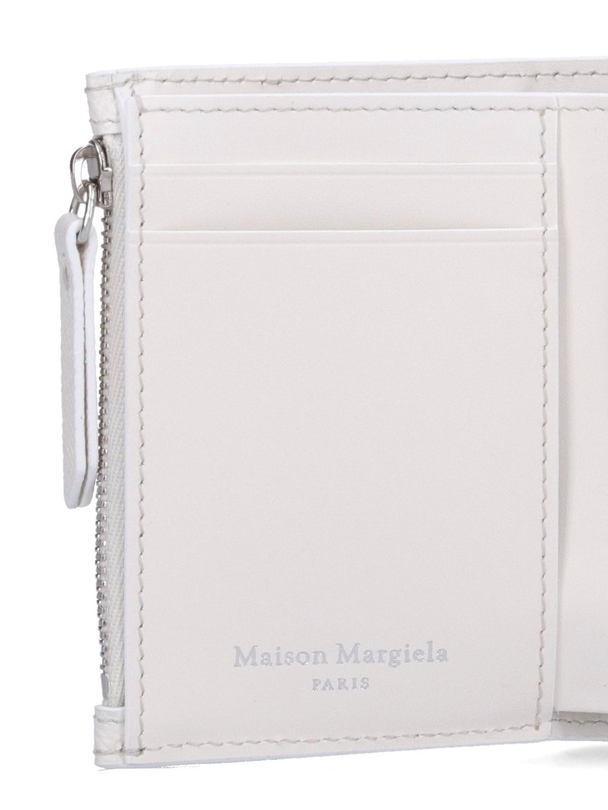 Shop Maison Margiela Four Stitches Wallet In White