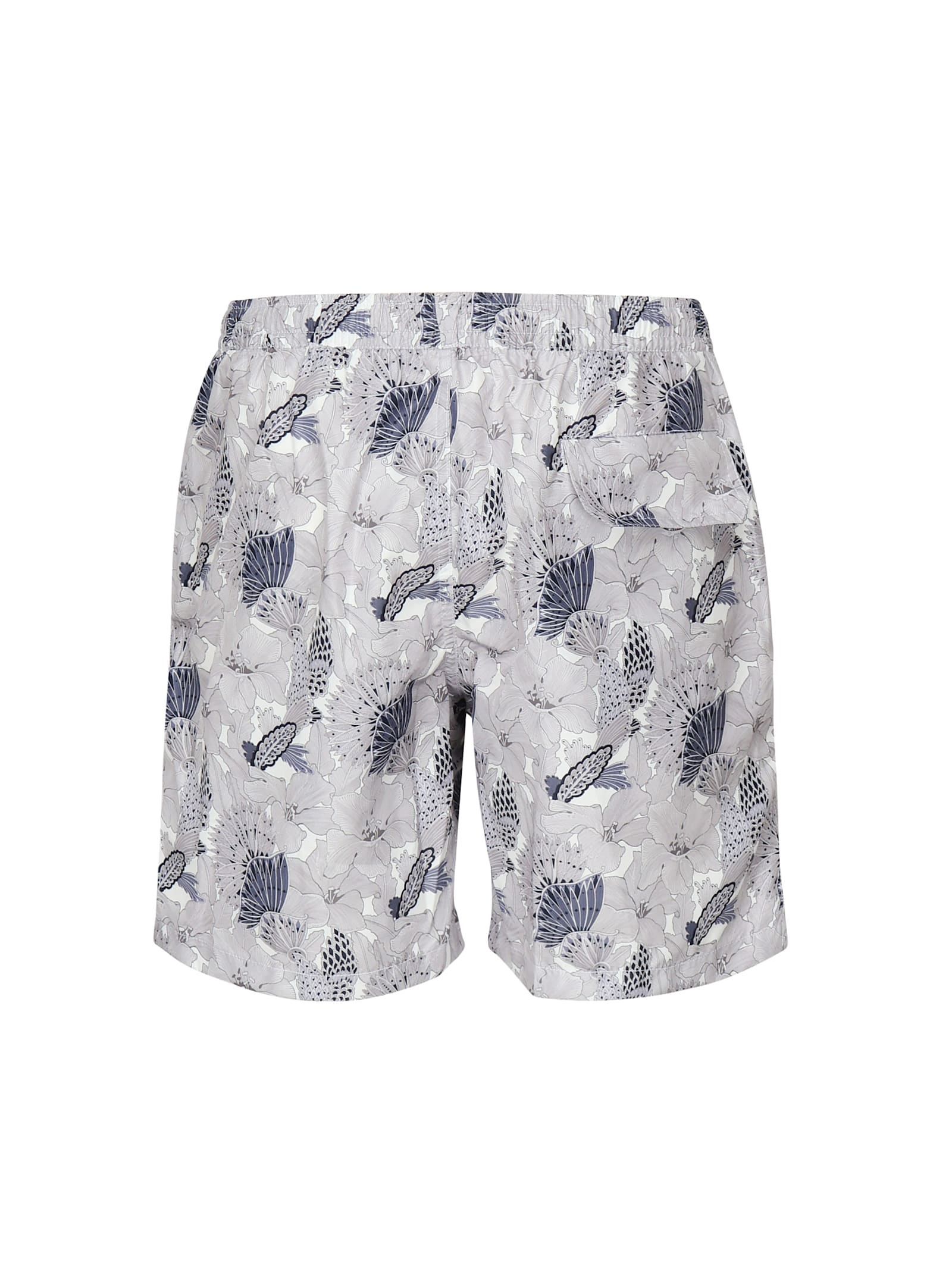 Eleventy Grey Sea Beach Boxer In Grey