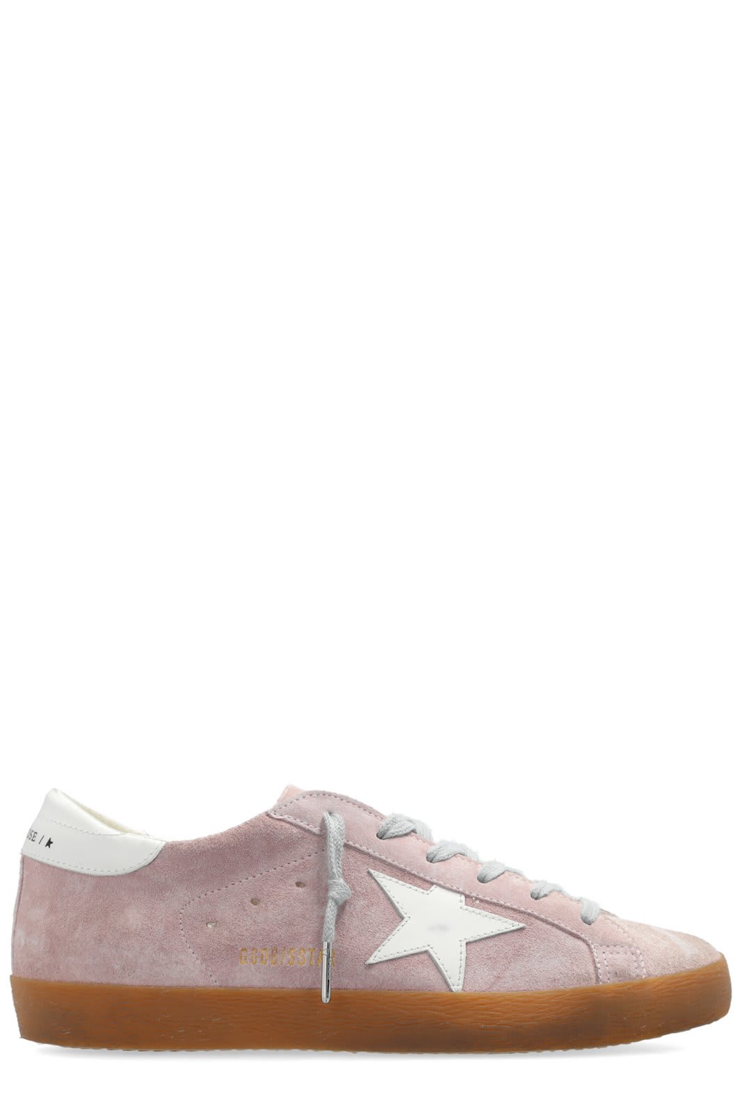 Shop Golden Goose Super-star Classic Sneakers In Pink Optic White