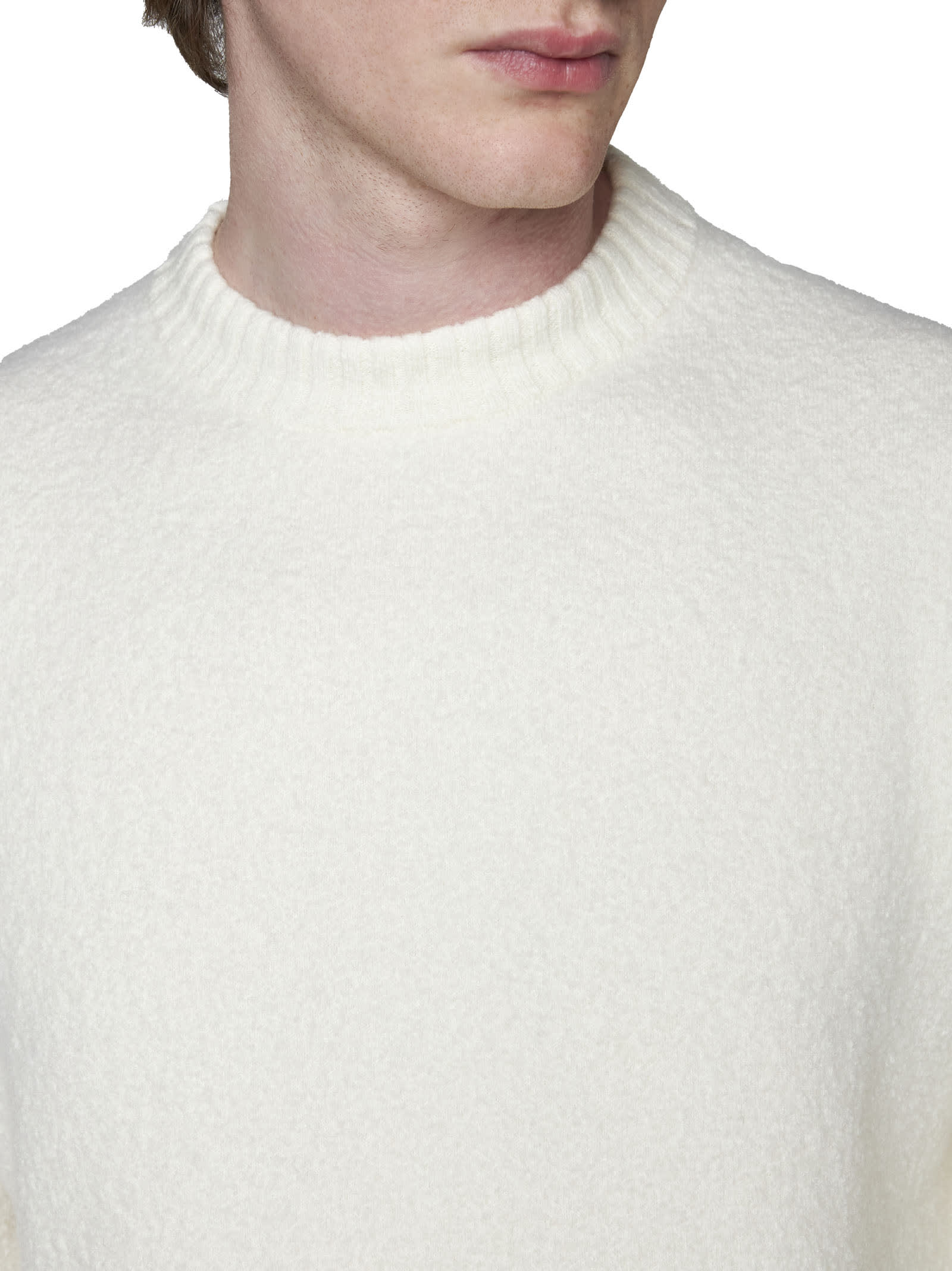 Shop Jil Sander Sweater In Cloud