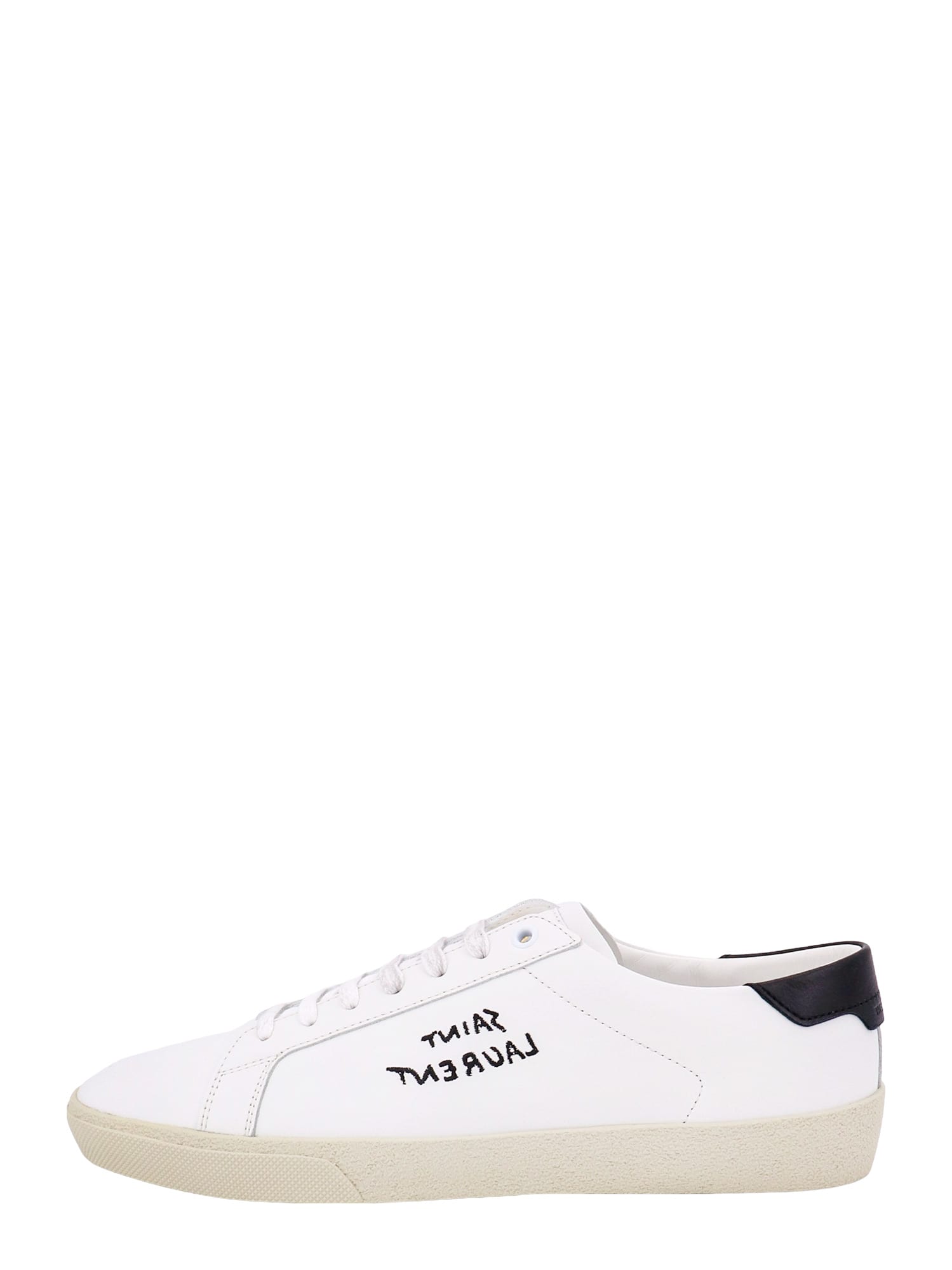 Shop Saint Laurent Sl/06 Sneakers In White