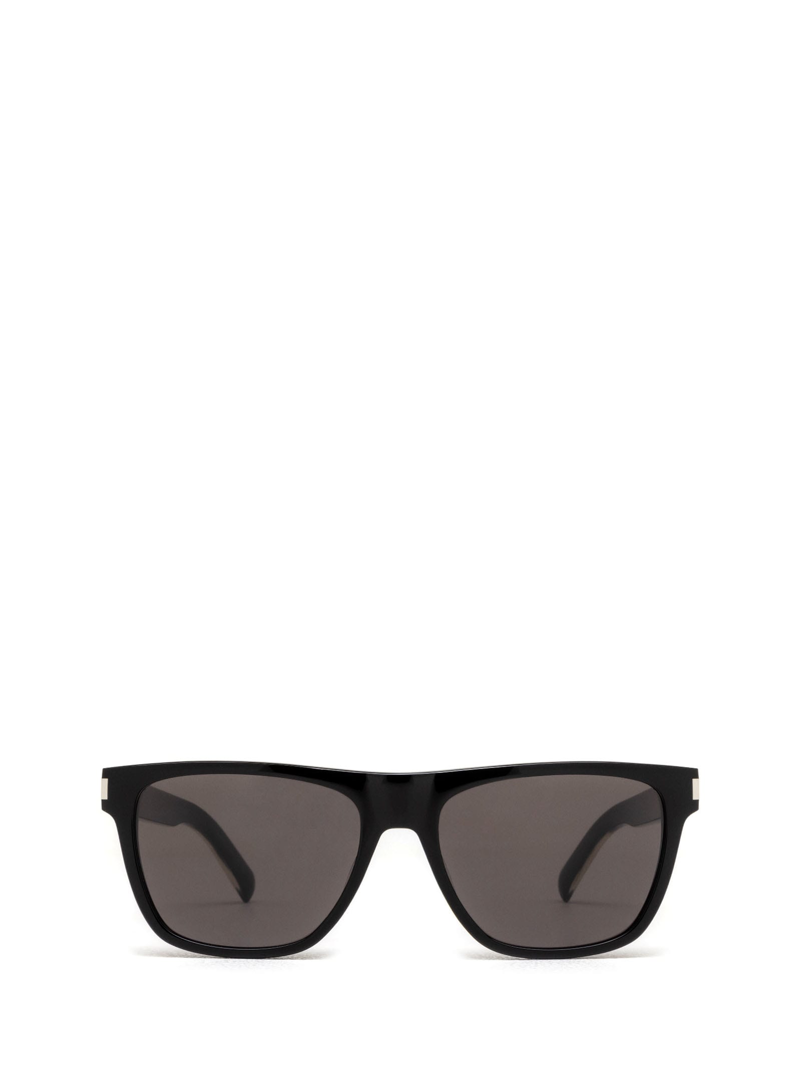 Shop Saint Laurent Sl 619 Black Sunglasses