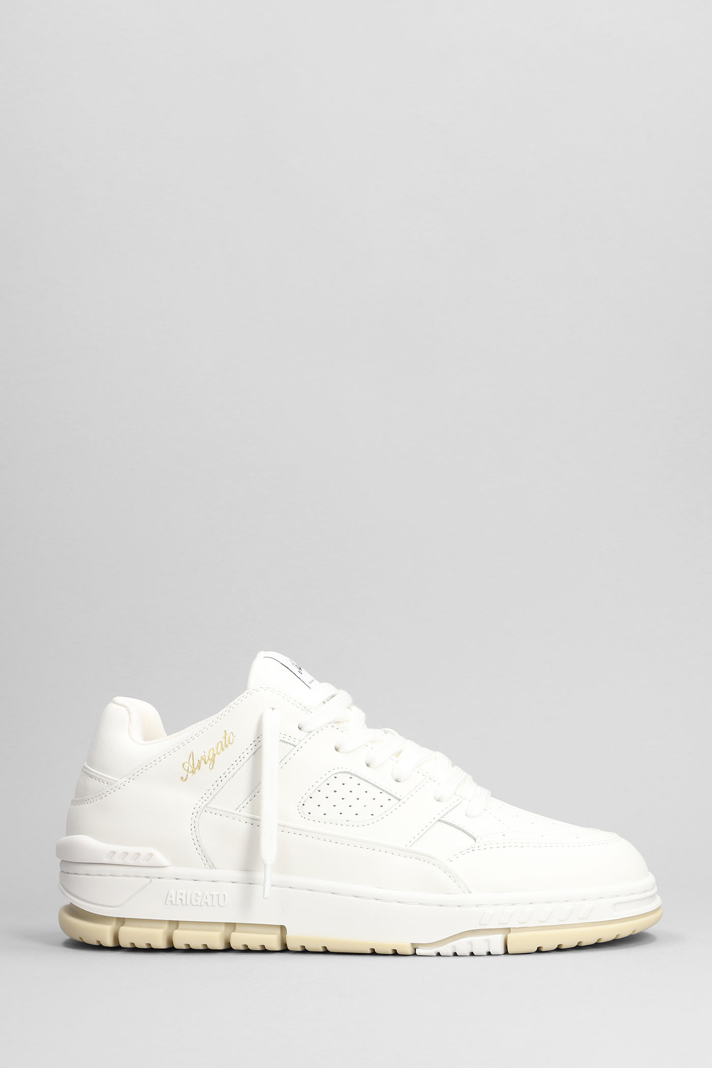 Shop Axel Arigato Area Lo Sneakers In White Leather