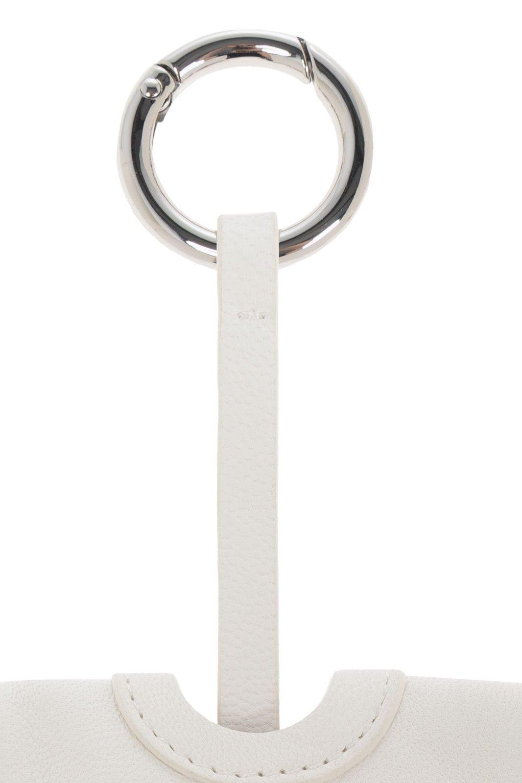 Mm6 Maison Margiela T-shirt Keychain In White