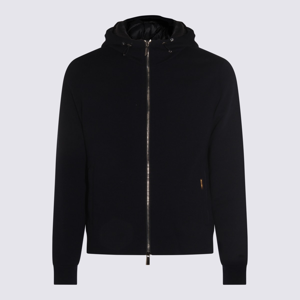 Moorer Long Sleeve Casual Jacket In Blue