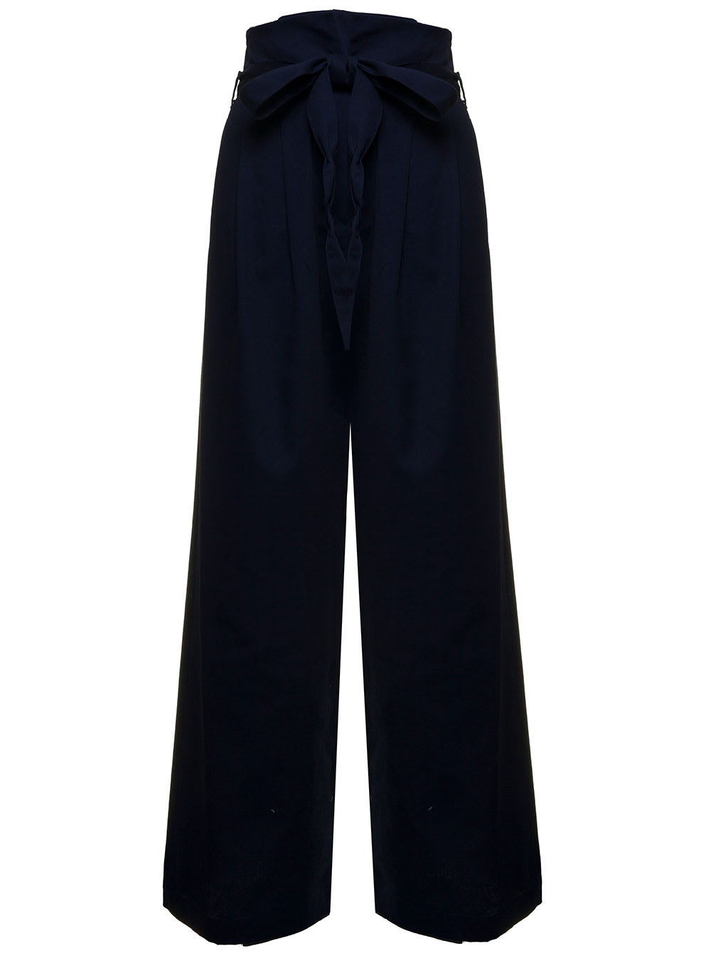 Jejia Womans Sophie Blue Cotton Trousers