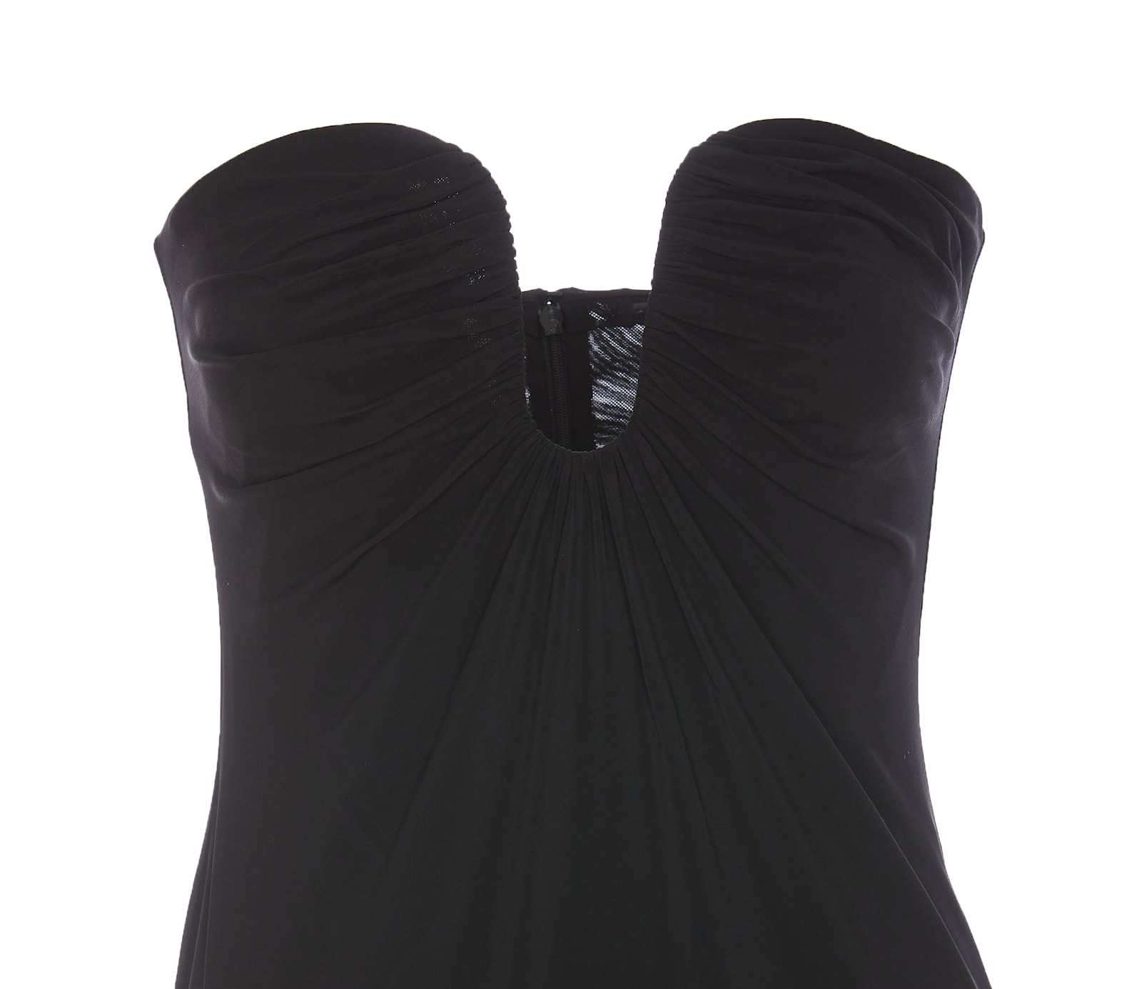 Pinko Fitted Black Stretch Viscose Midi Dress In Black