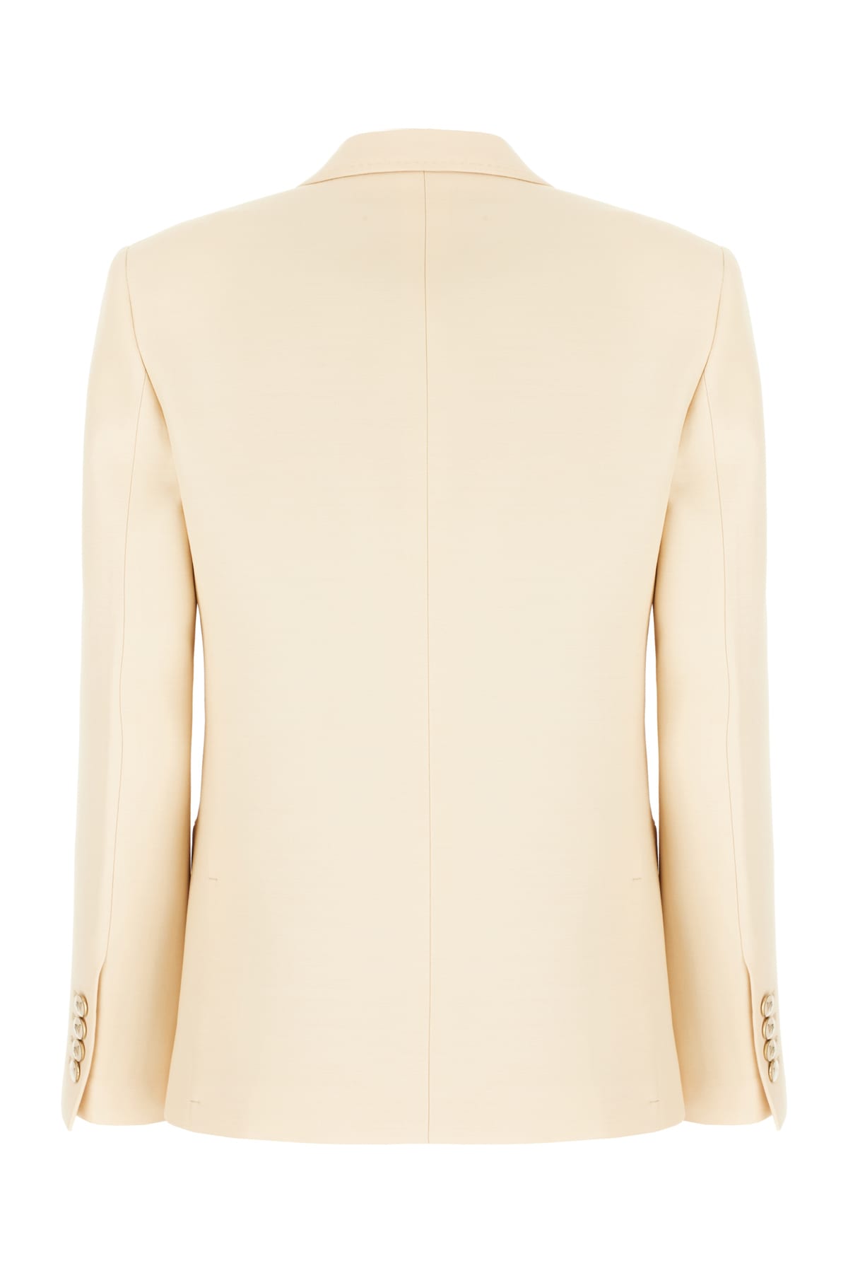 Valentino Crepe Couture Blazer In Neutrals