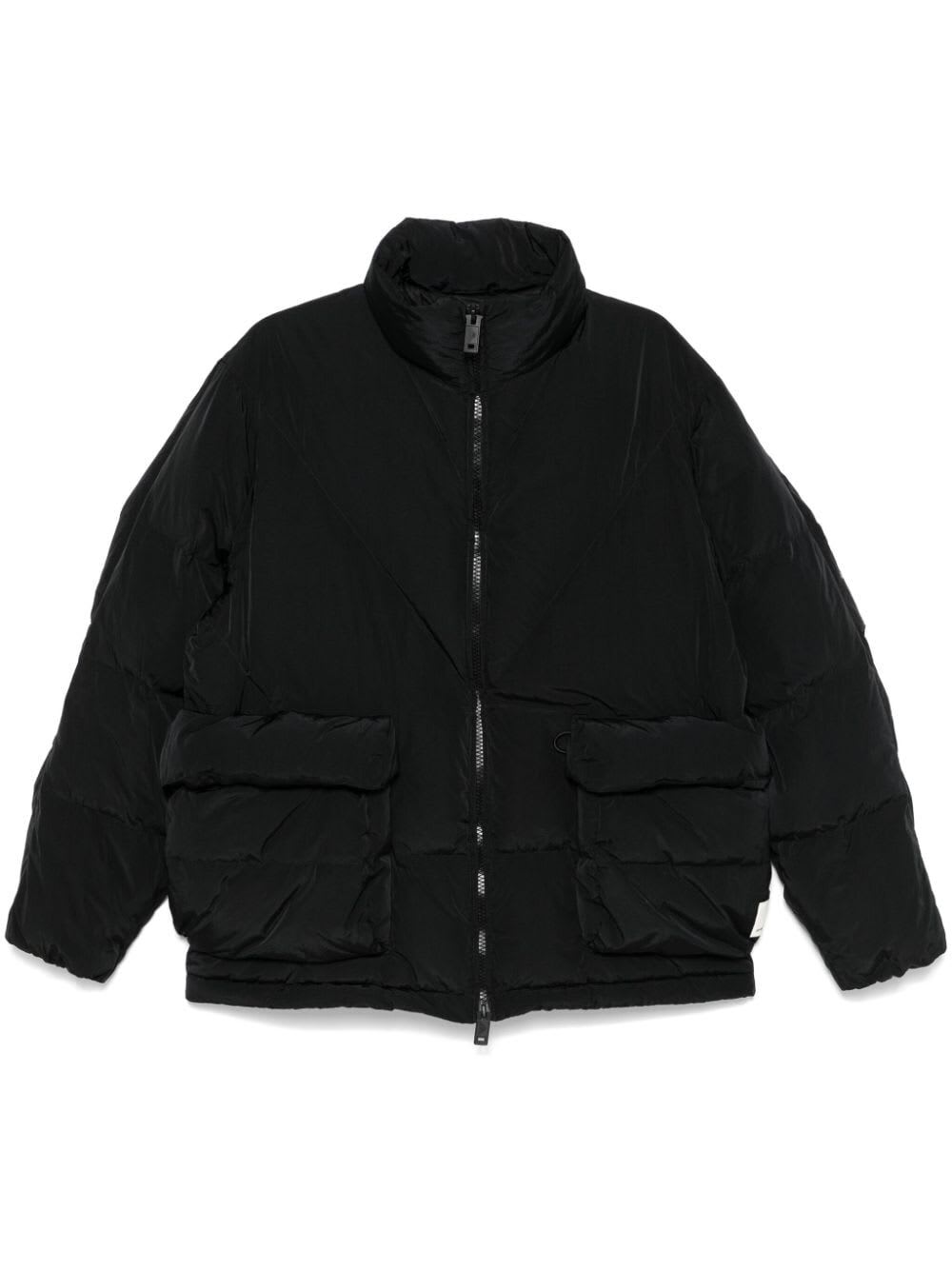 Shop Emporio Armani Down Jacket In Black