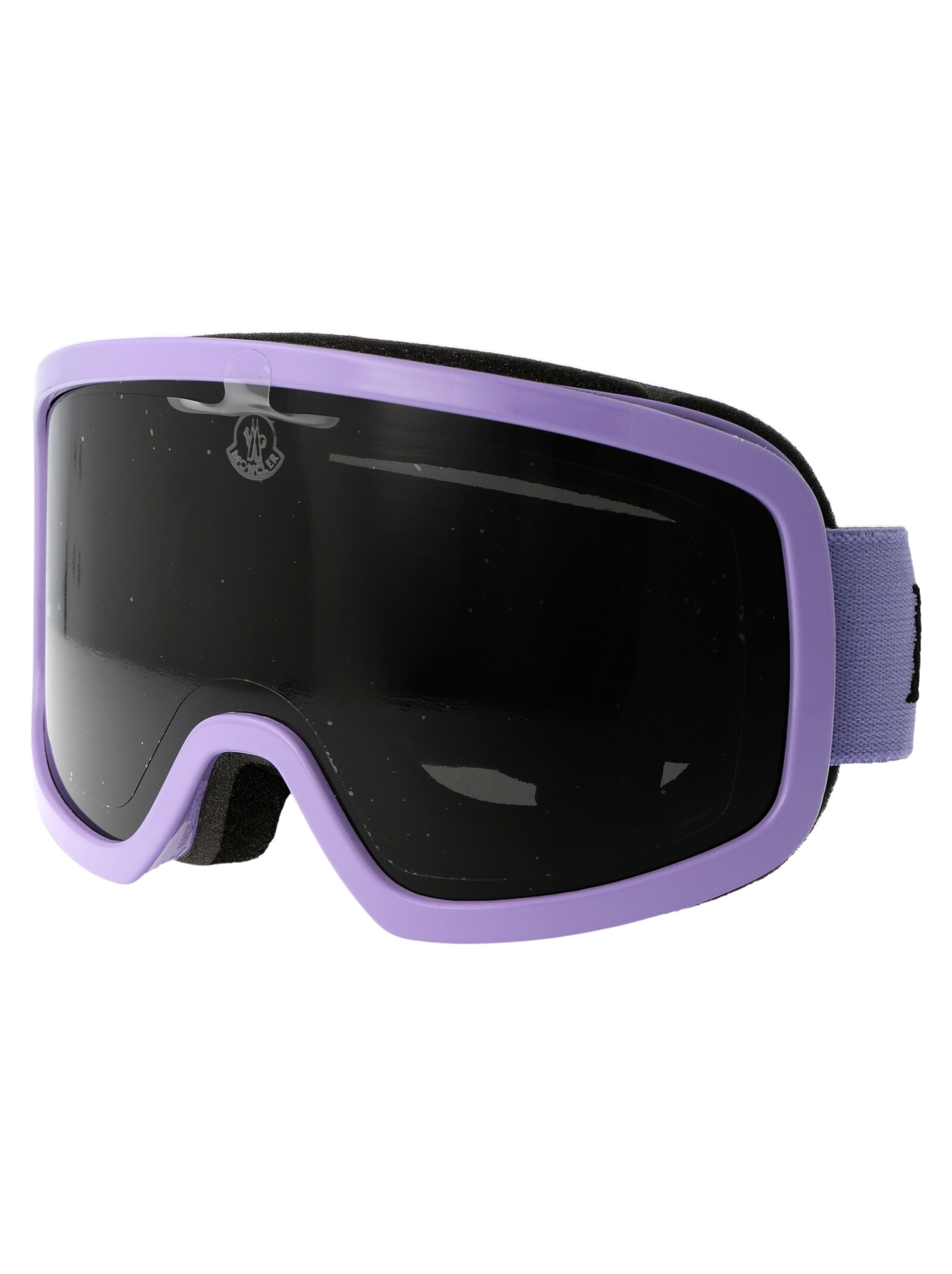 Shop Moncler Ml0215 Sunglasses In 78a Shiny Lilac/smoke