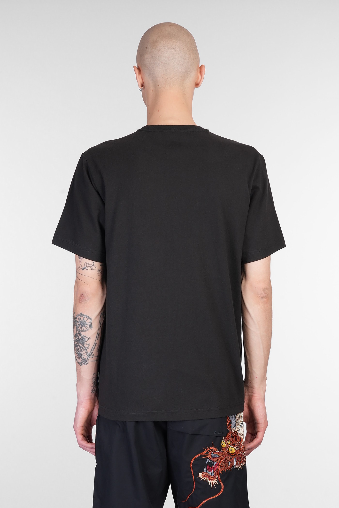 Maharishi T-shirt In Black Cotton