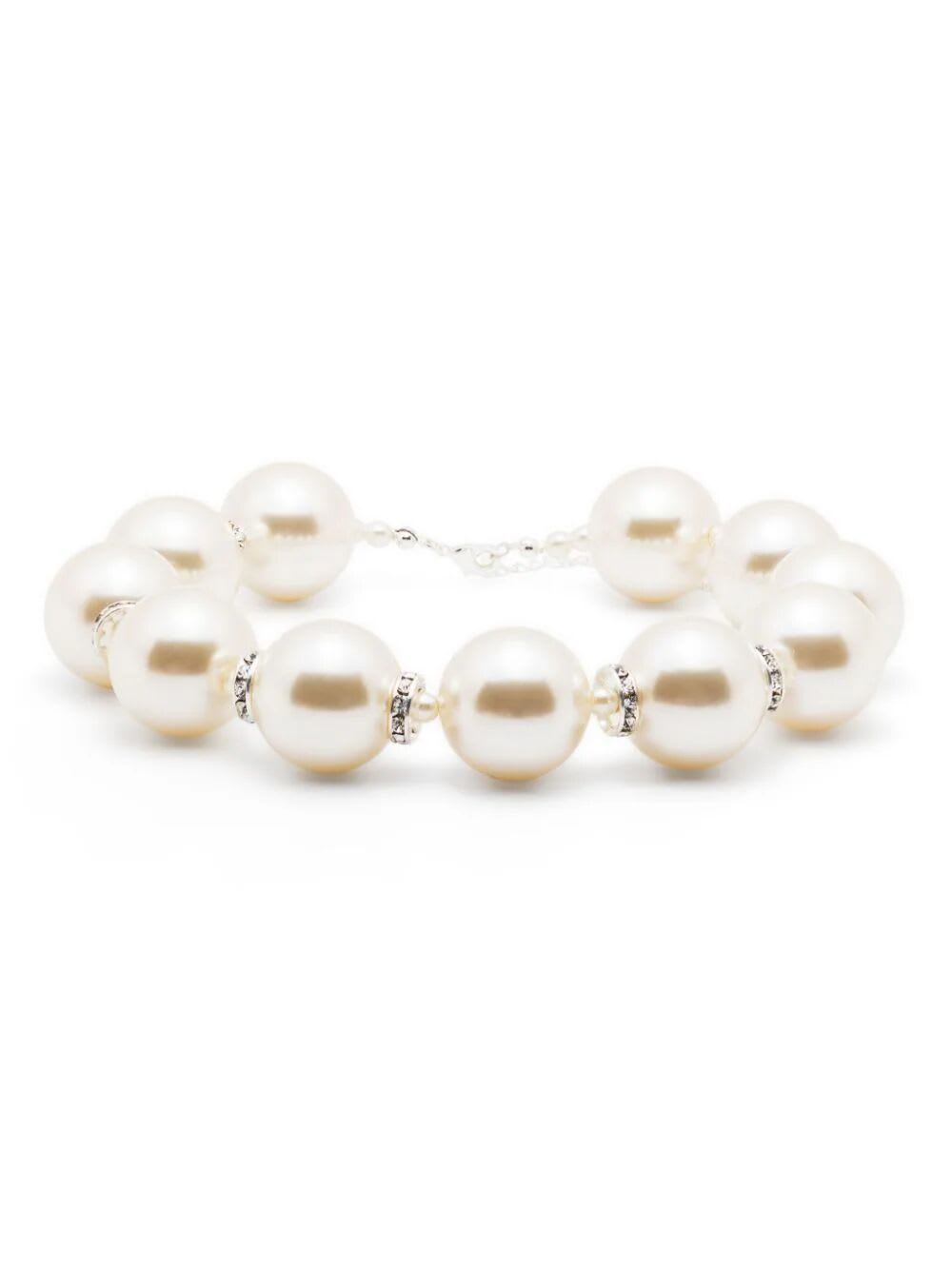 Magda Butrym Pearls Necklace In White