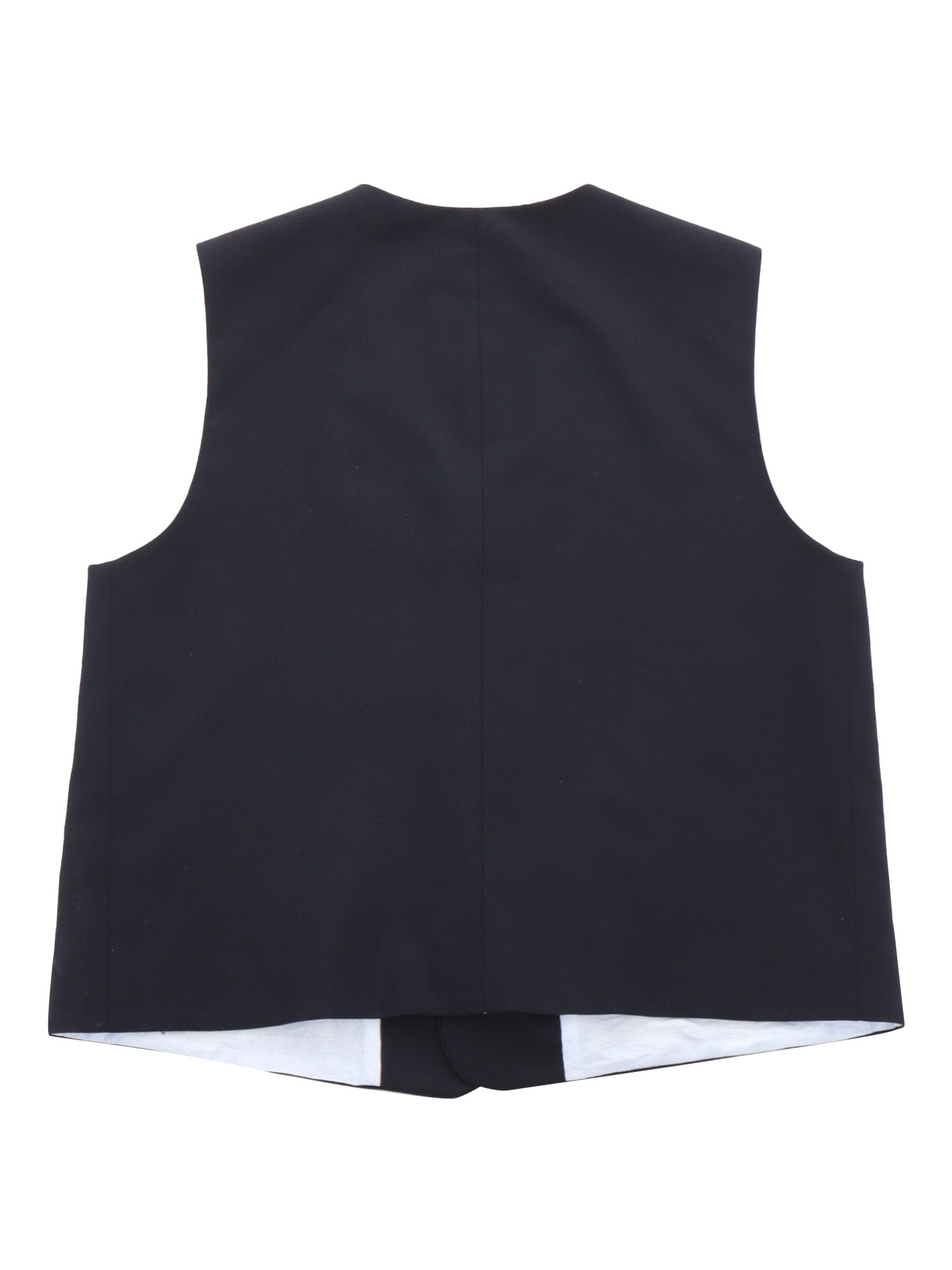 Dondup Logo-plaque Waistcoat In Blue