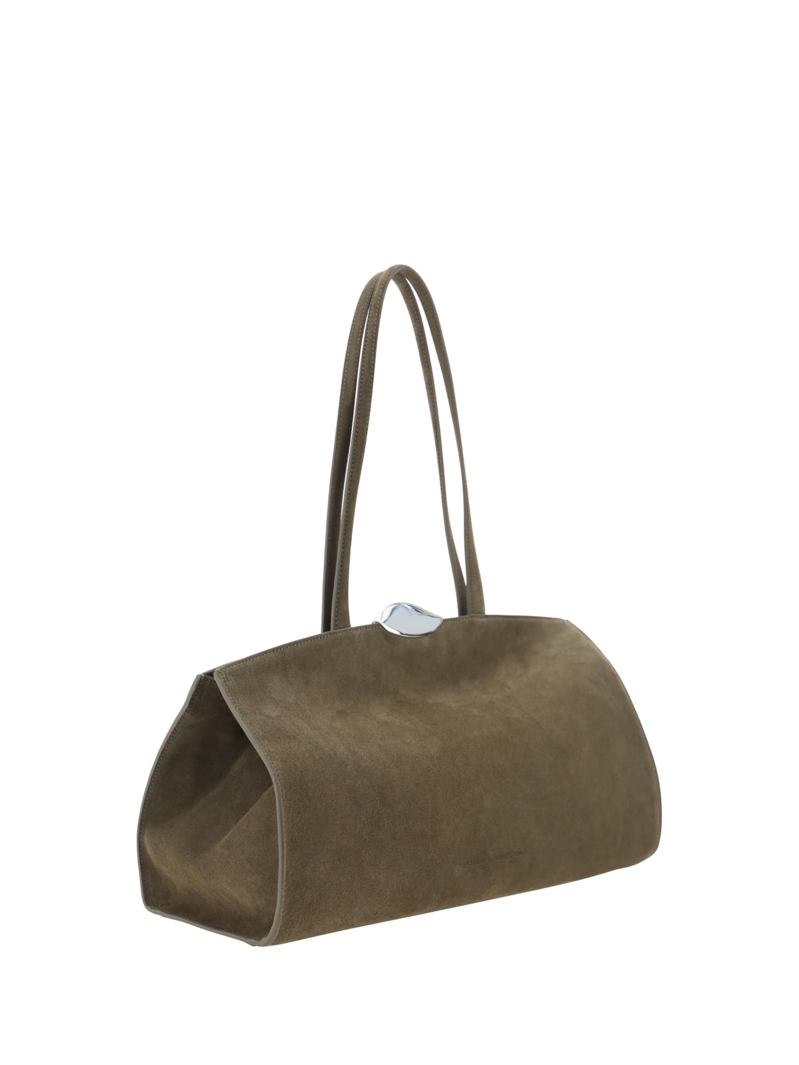 Shop Benedetta Bruzziches Serena Shoulder Bag In Twill